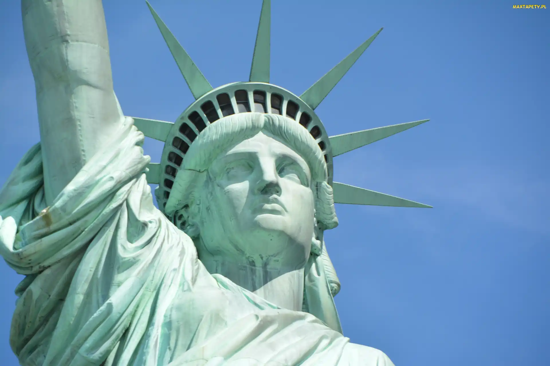 Posąg, Stany Zjednoczone, Wyspa Liberty, Nowy Jork, Statua Wolności