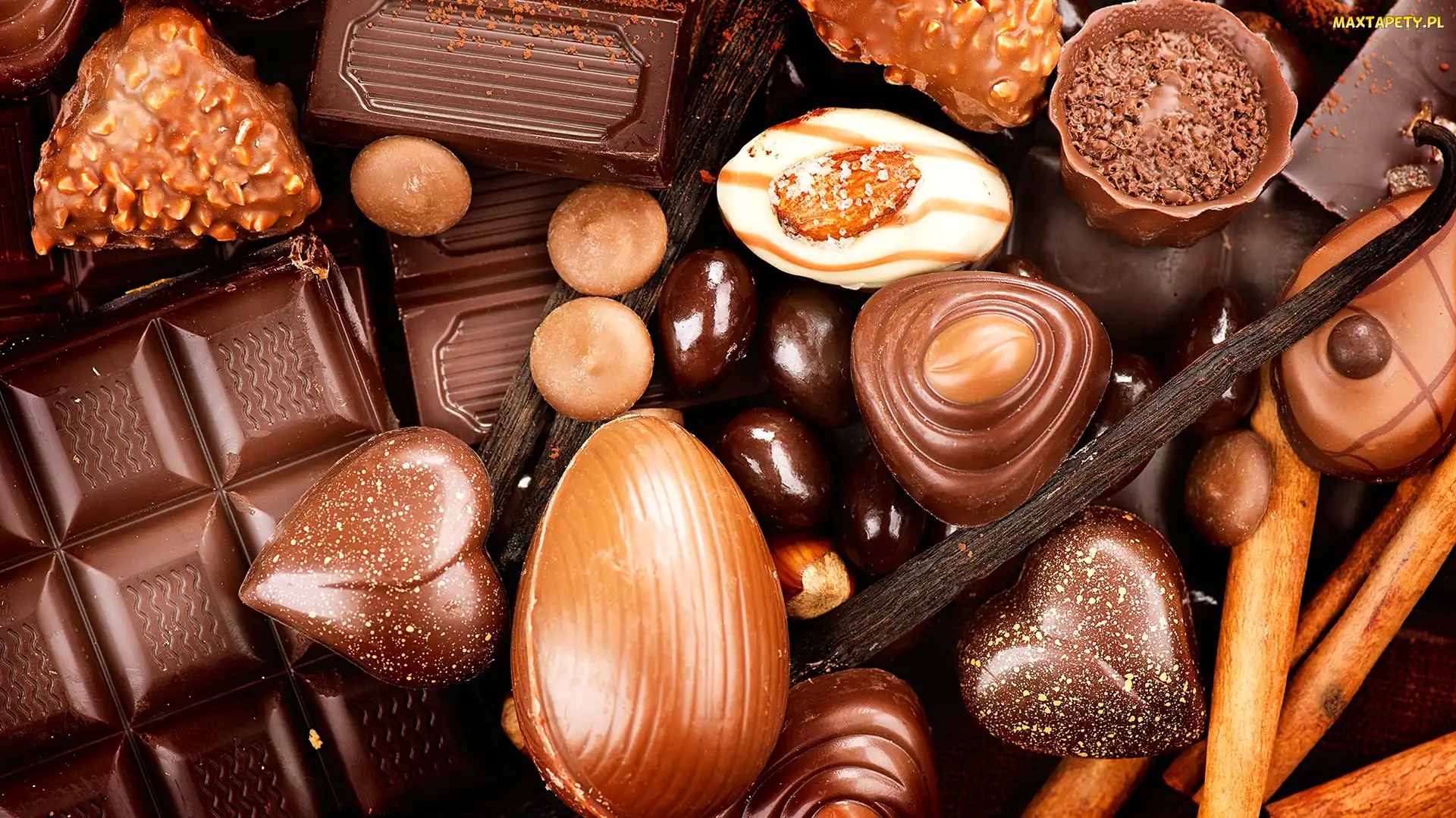 Czekolada, Pralinki, Słodycze