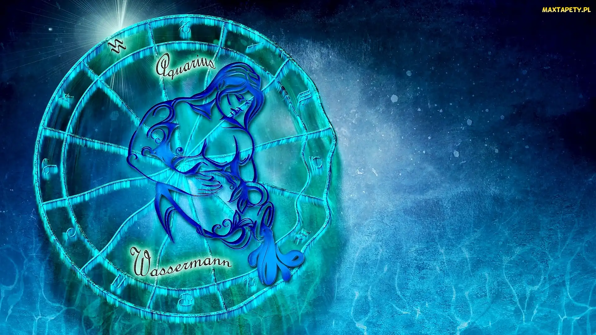 Wodnik, Grafika, Znak zodiaku