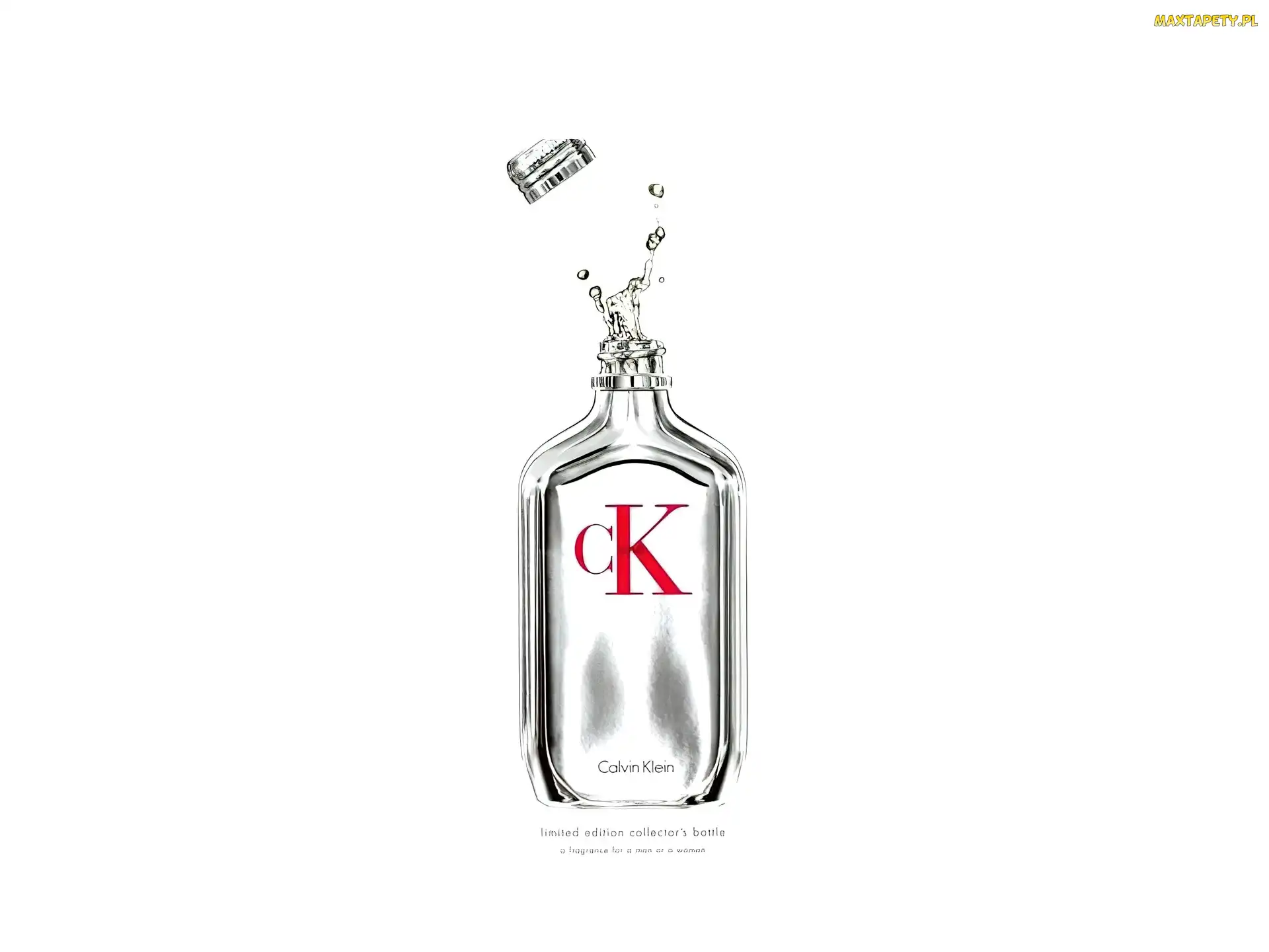 flakon, perfumy, Calvin Klein, ck