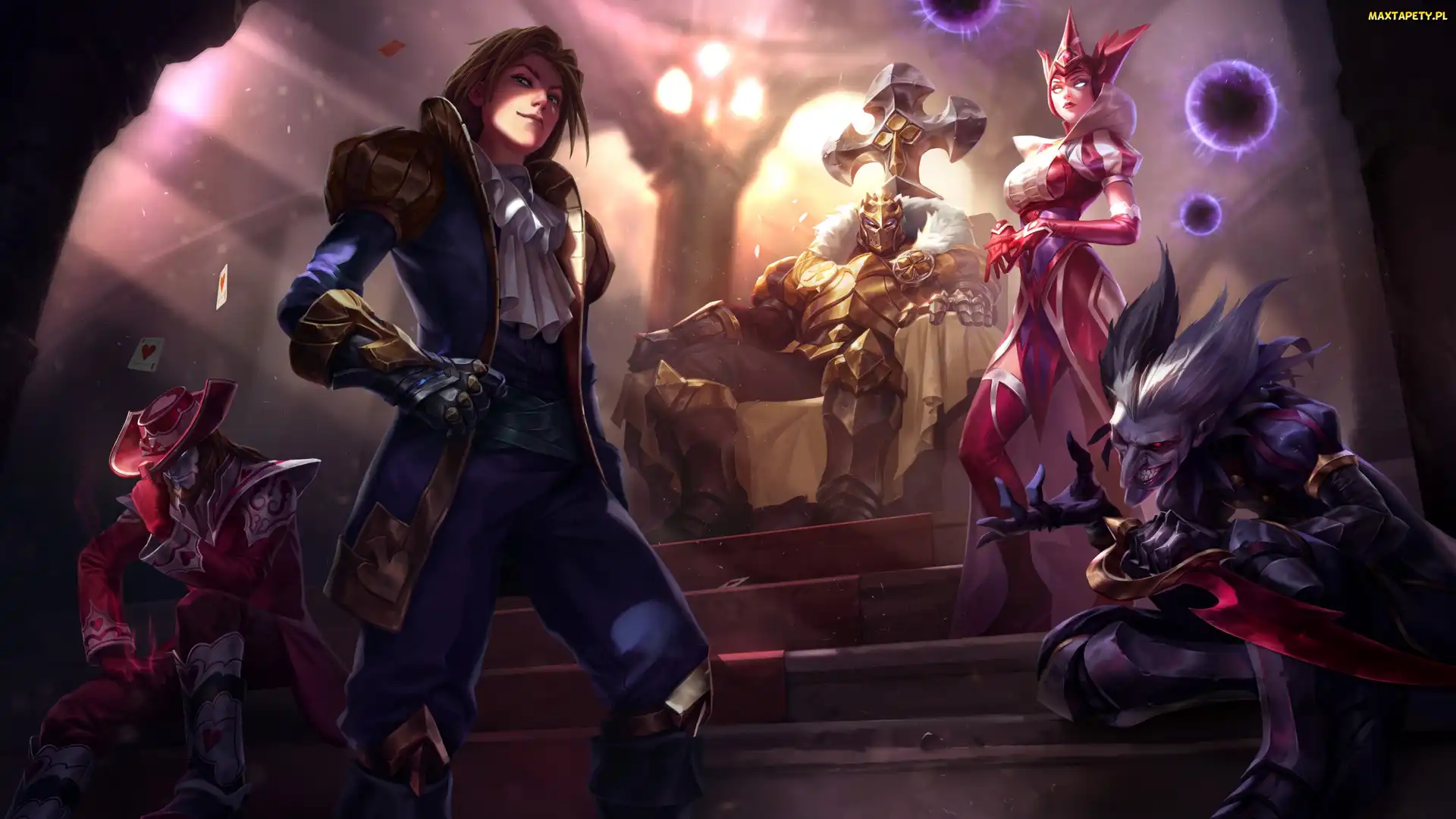 League of Legends, Ezreal, Gry, As Pik, Syndra, Postacie, Joker Shaco, Mordekaiser