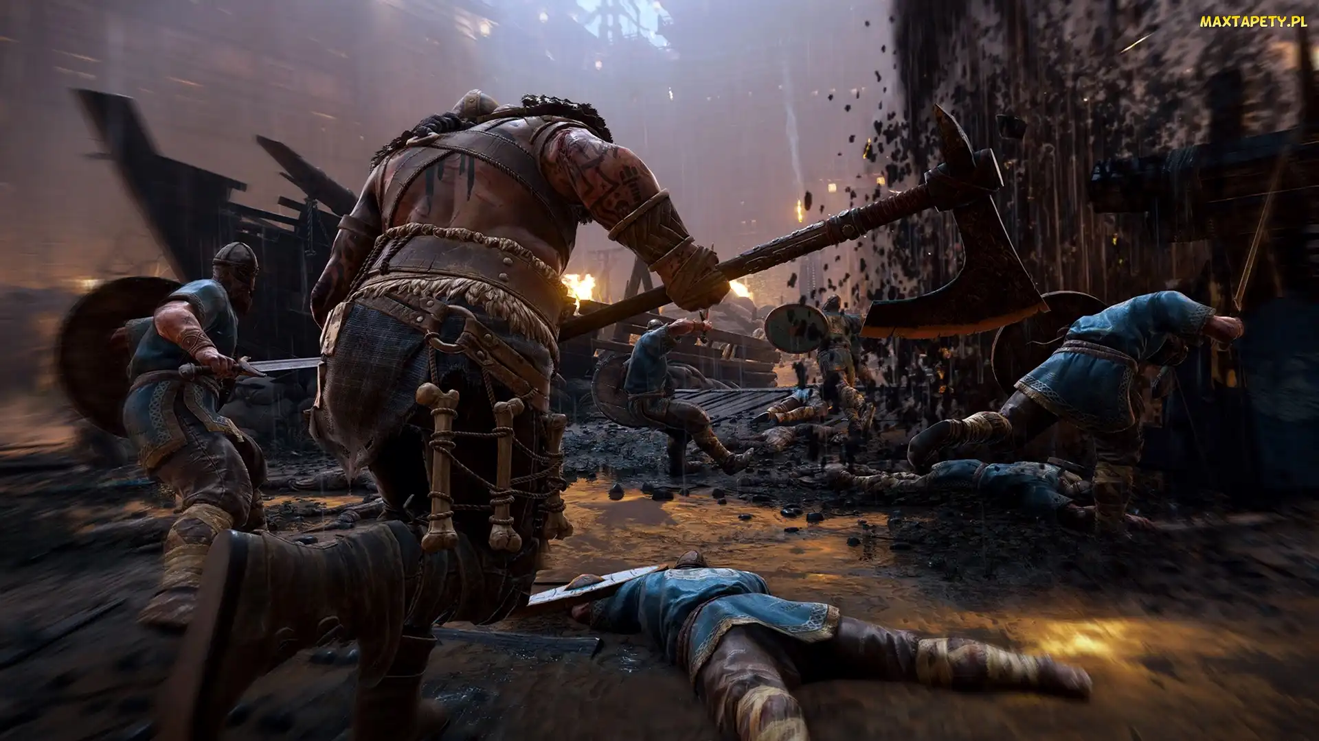 For Honor, Walka, Topór, Wiking Drengr, Gra