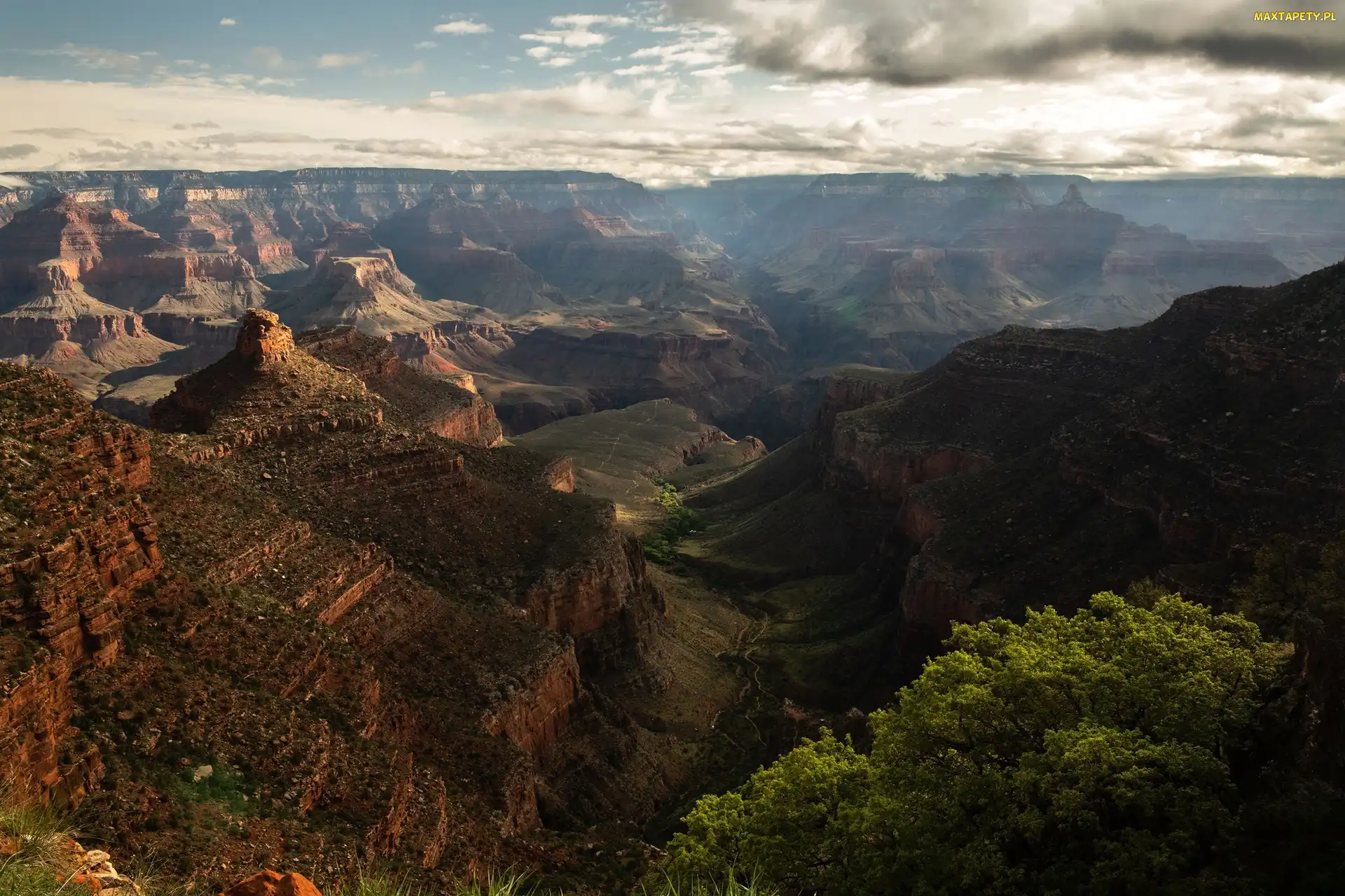 Stany Zjednoczone, Arizona, Wielki Kanion Kolorado, Park Narodowy Wielkiego Kanionu, Grand Canyon, Góry