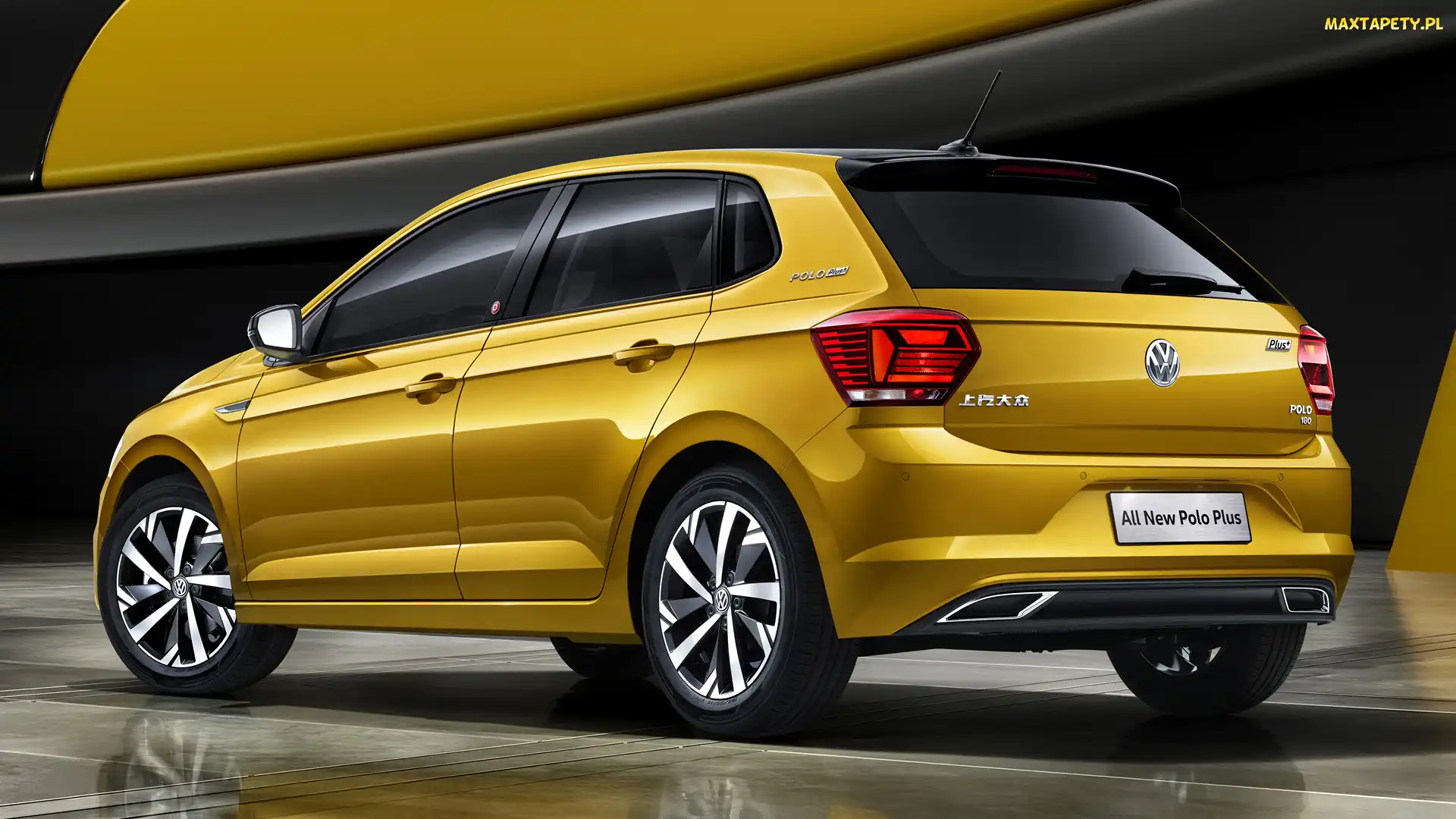 Volkswagen Polo Plus, Żółty