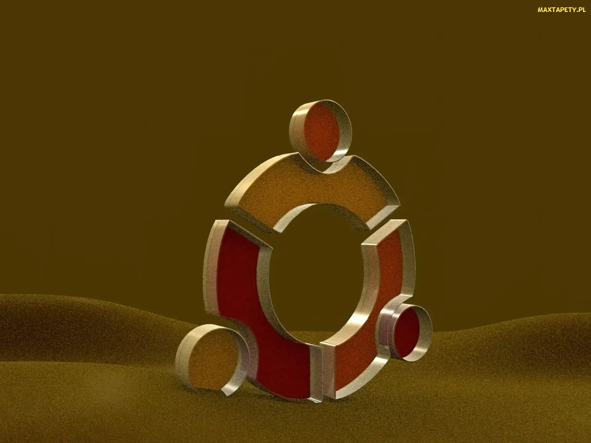 symbol, grafika, krąg, ludzie, Ubuntu