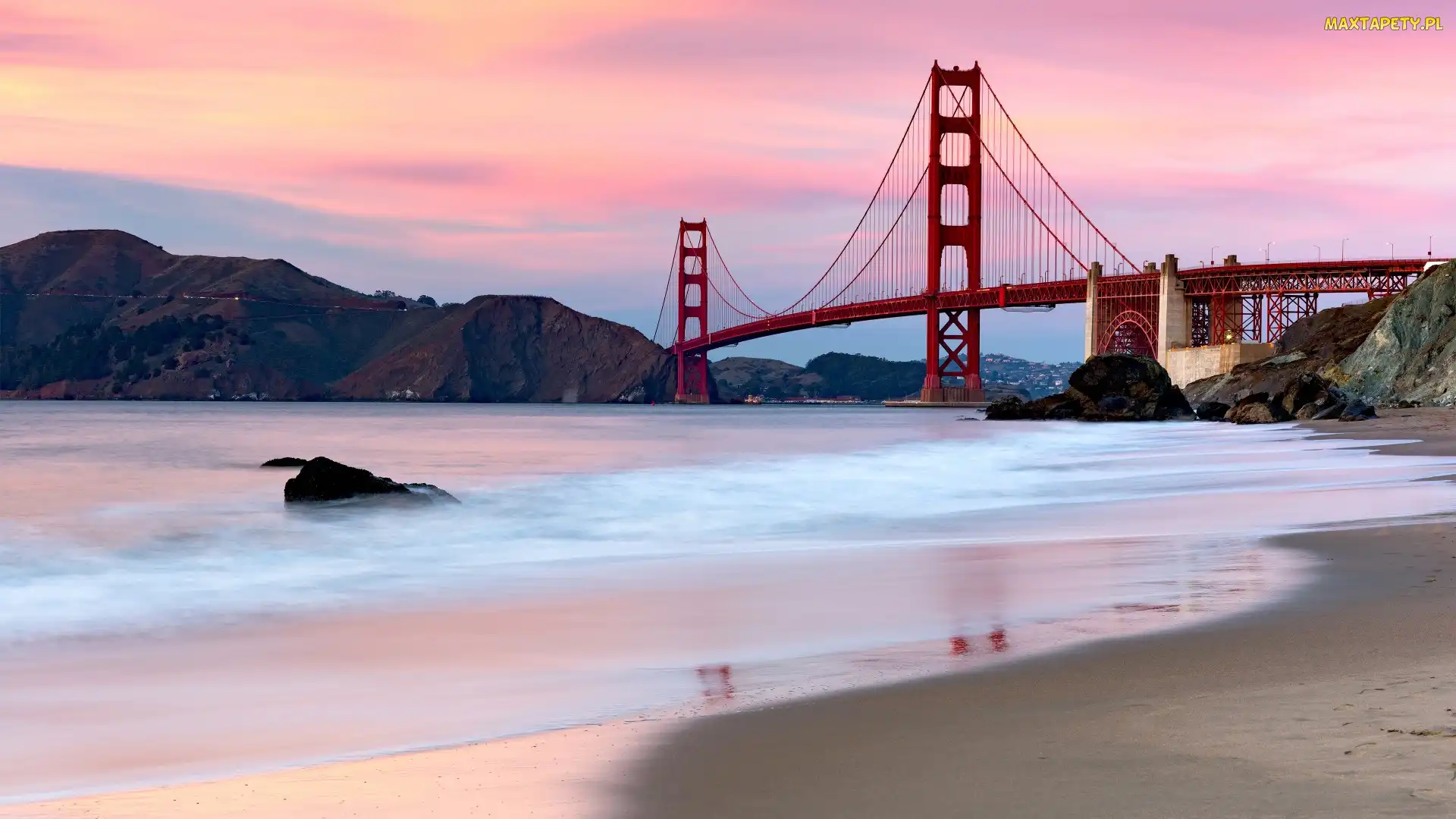 Most Golden Gate, Stany Zjednoczone, San Francisco, Kalifornia, Cieśnina Golden Gate