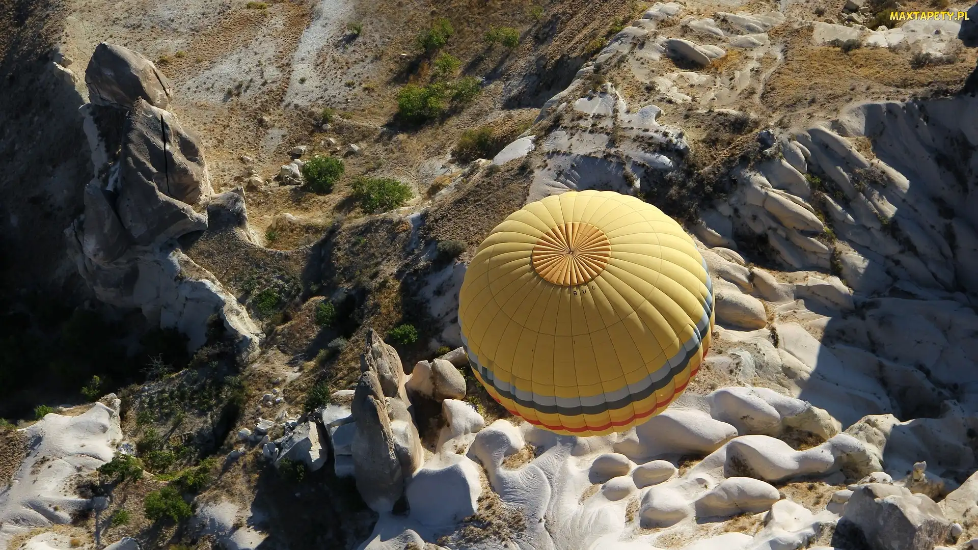 Balon, Turcja, Kapadocja, Skały tufowe