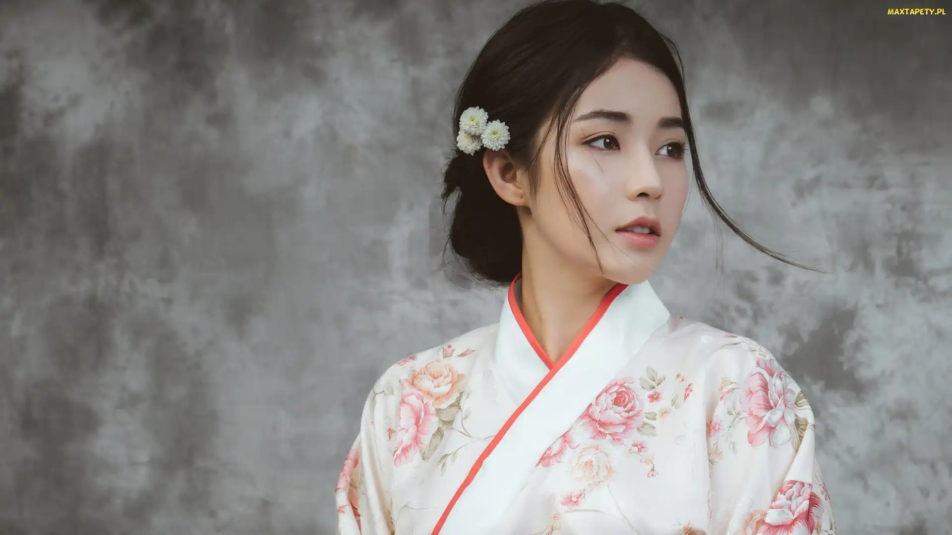 Azjatka, Kimono, Kobieta