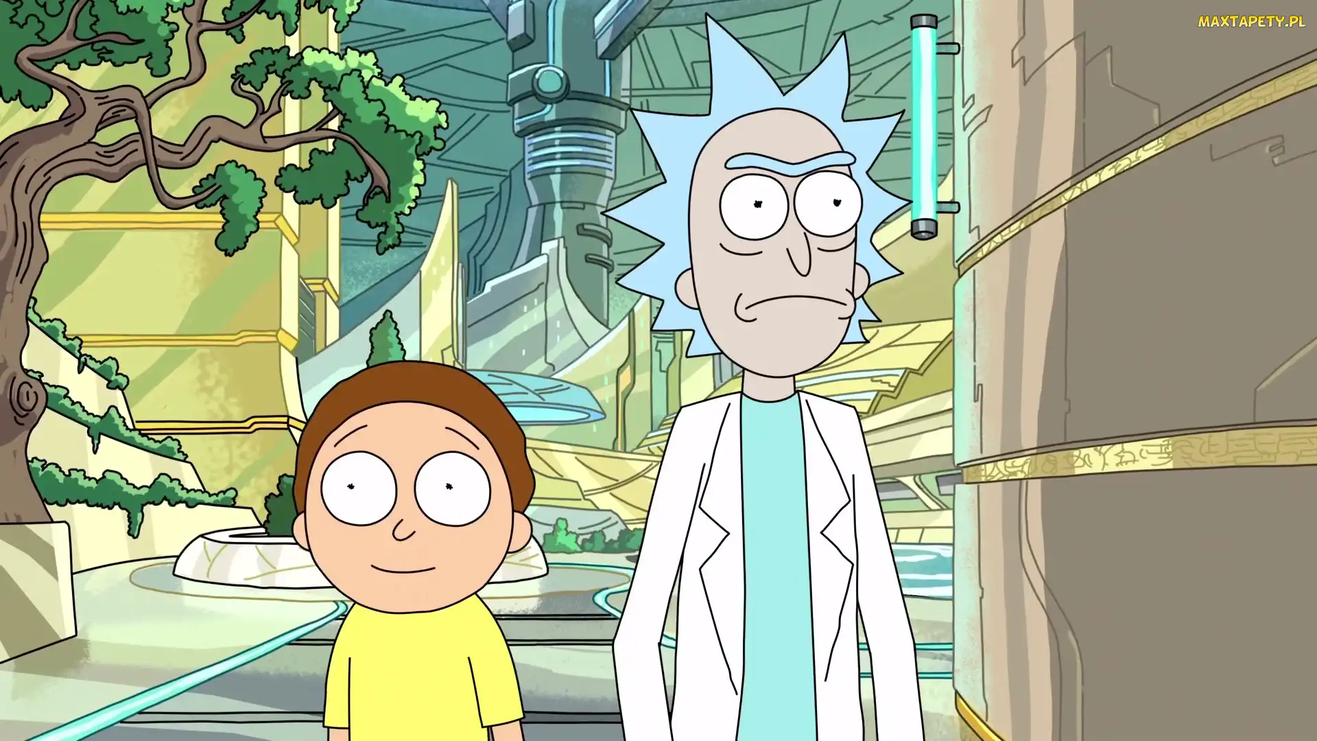 Serial animowany, Rick Sanchez Rick i Morty, Postacie, Morty Smith, Rick i Morty