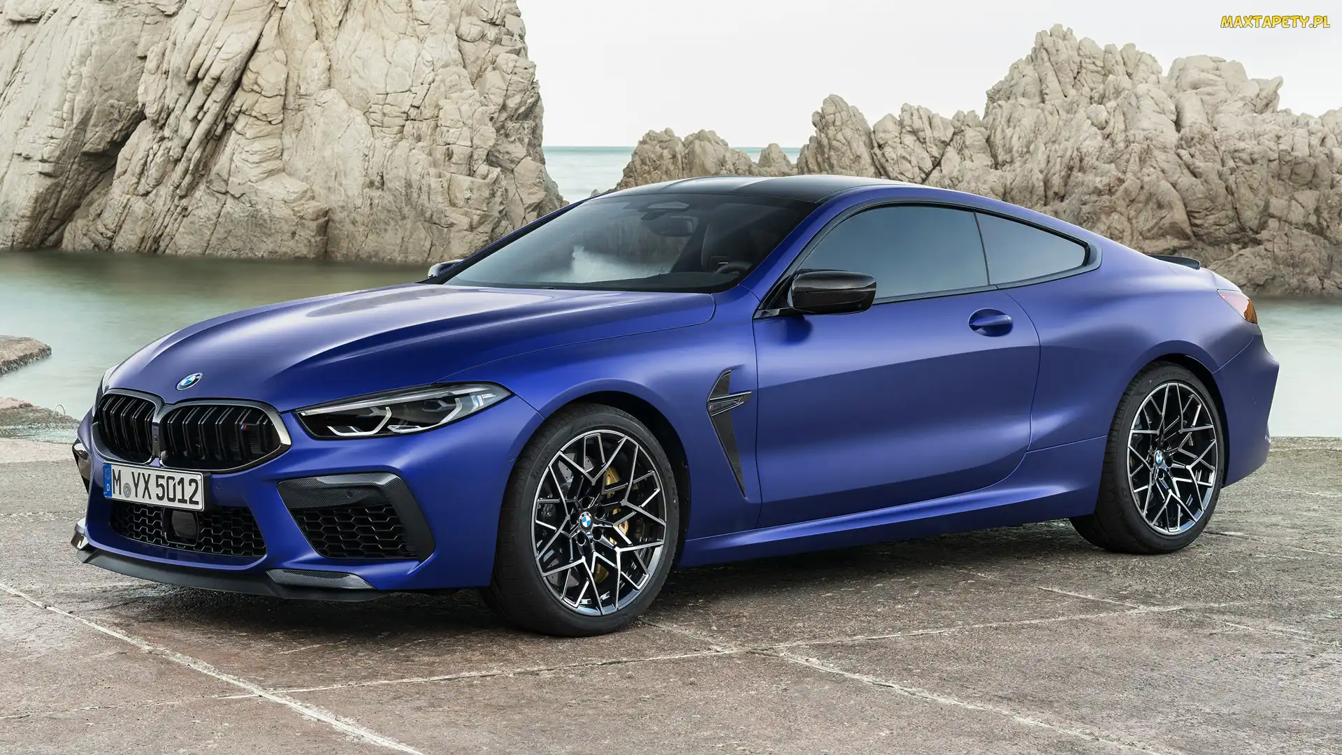 BMW M8 Competition, Coupe, Granatowe