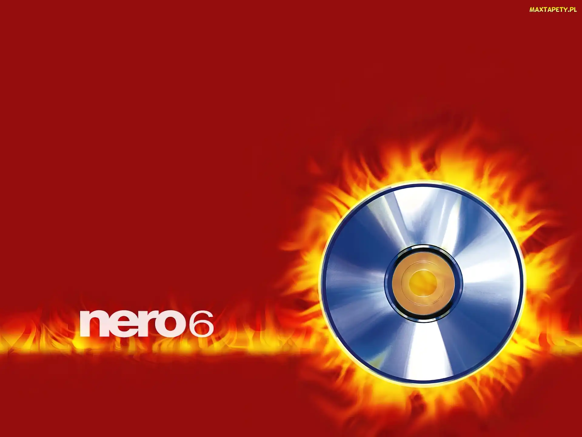 Nero, grafika, ogień, program, płyta