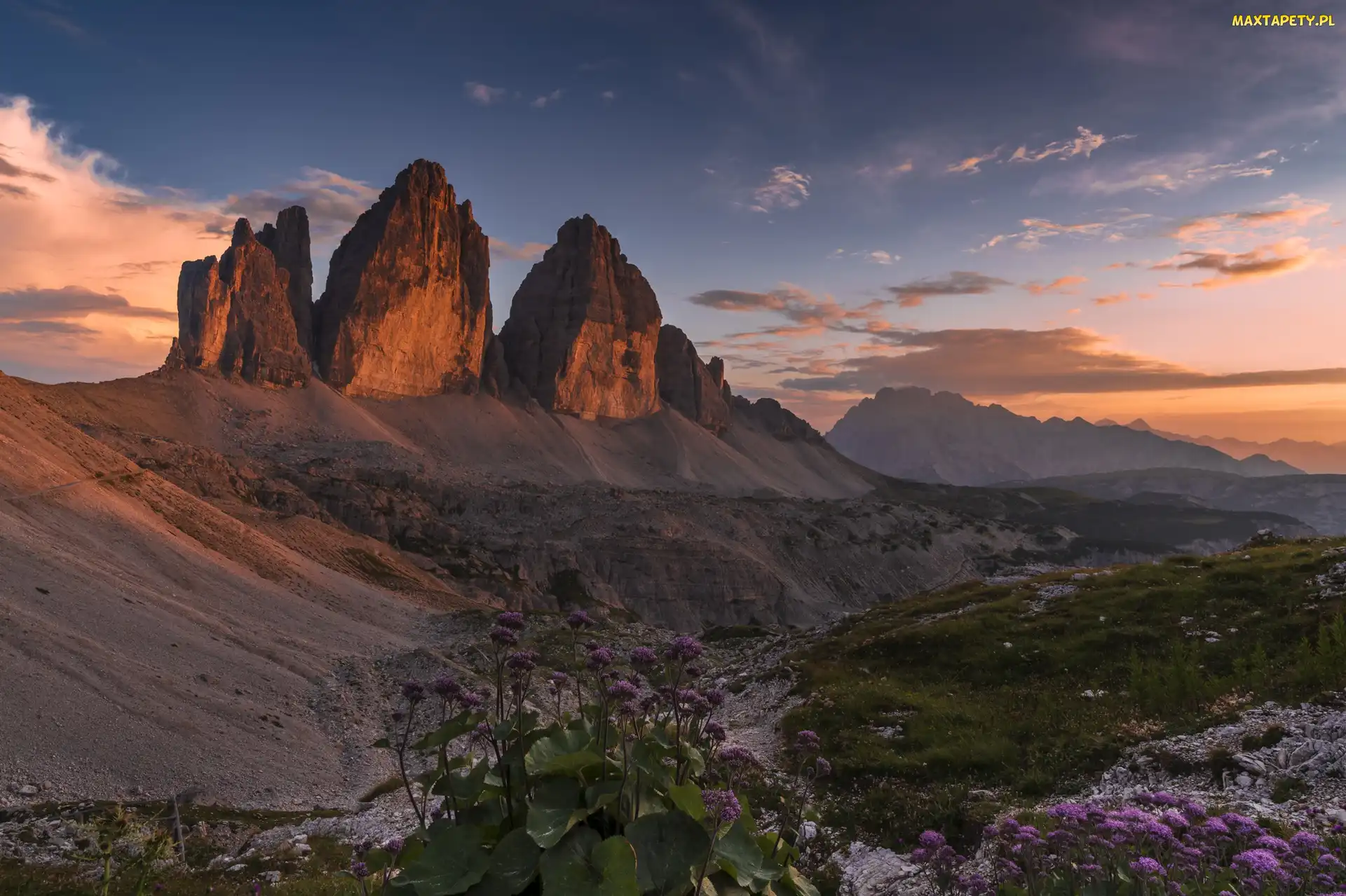 Dolomity, Tre Cime di Lavaredo, Masyw, Góry, Włochy
