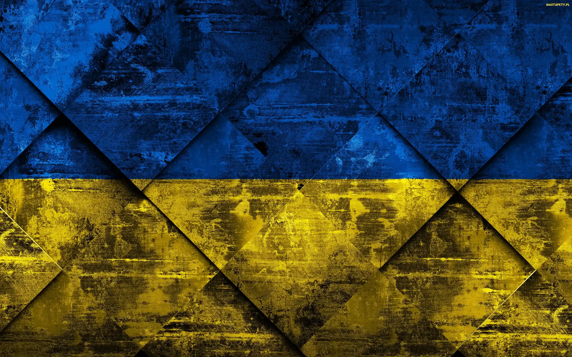 Ukraina, Grafika, Flaga