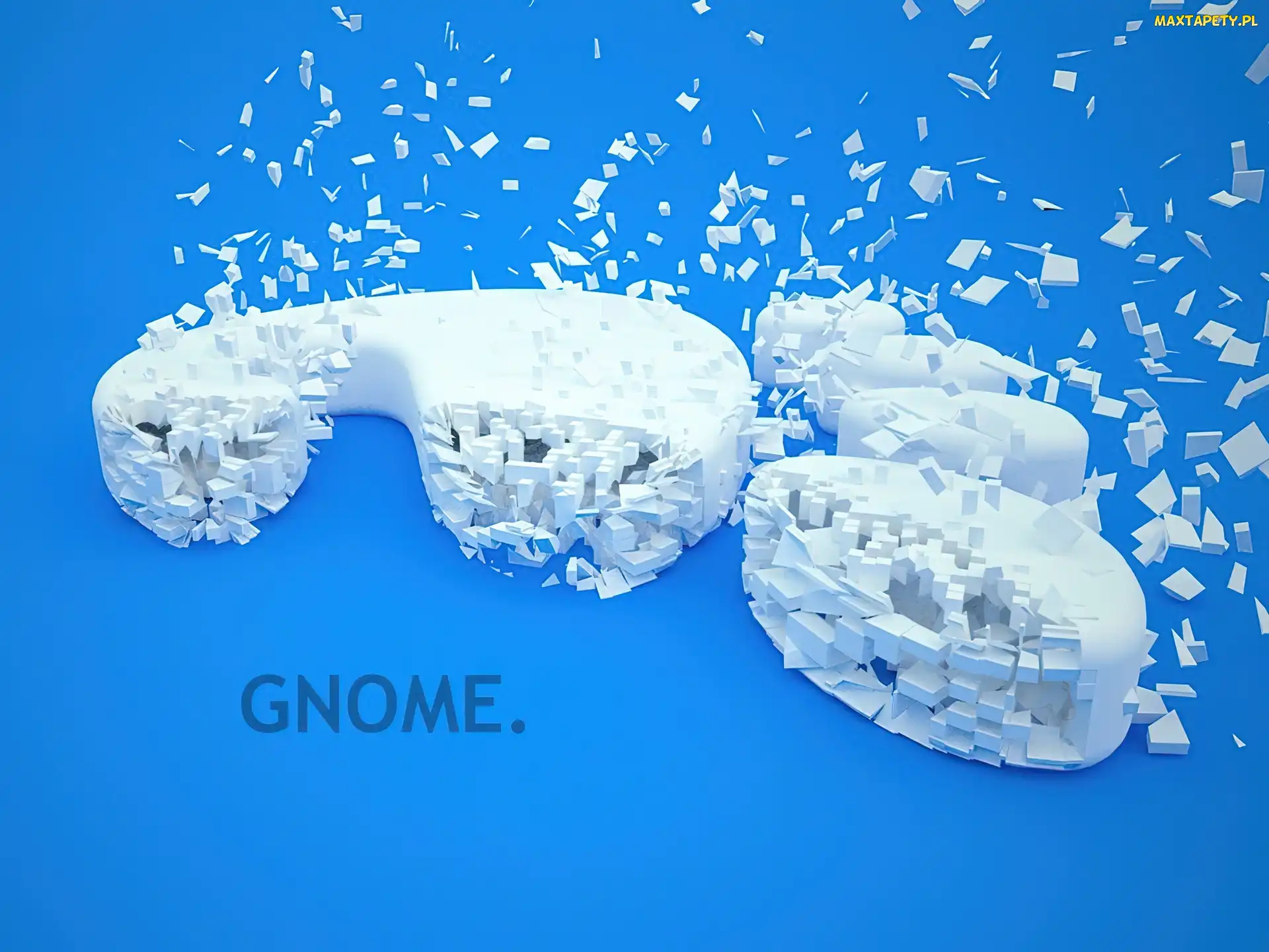 stopa, grafika, Gnome