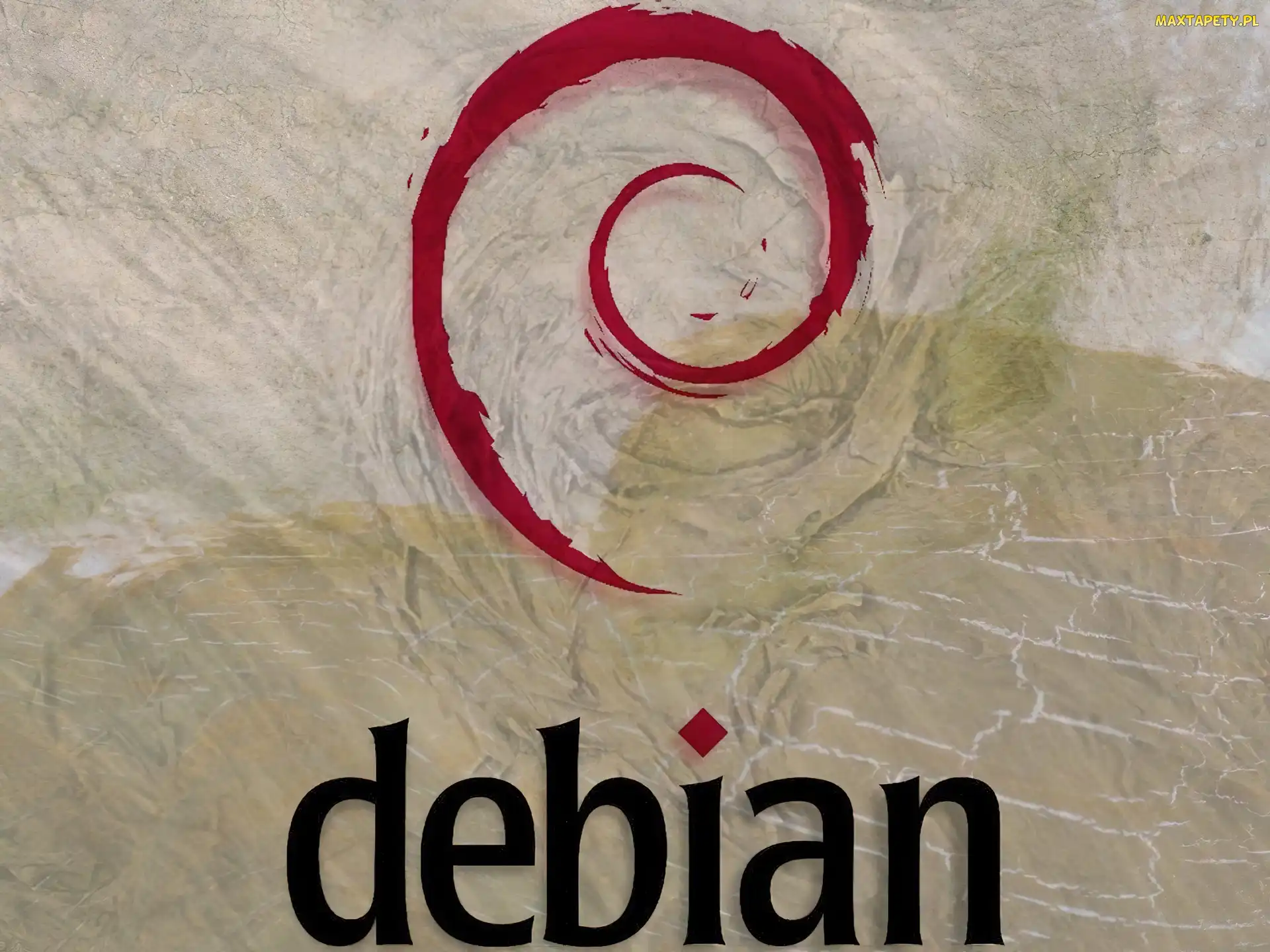 grafika, zawijas, muszla, ślimak, Linux Debian