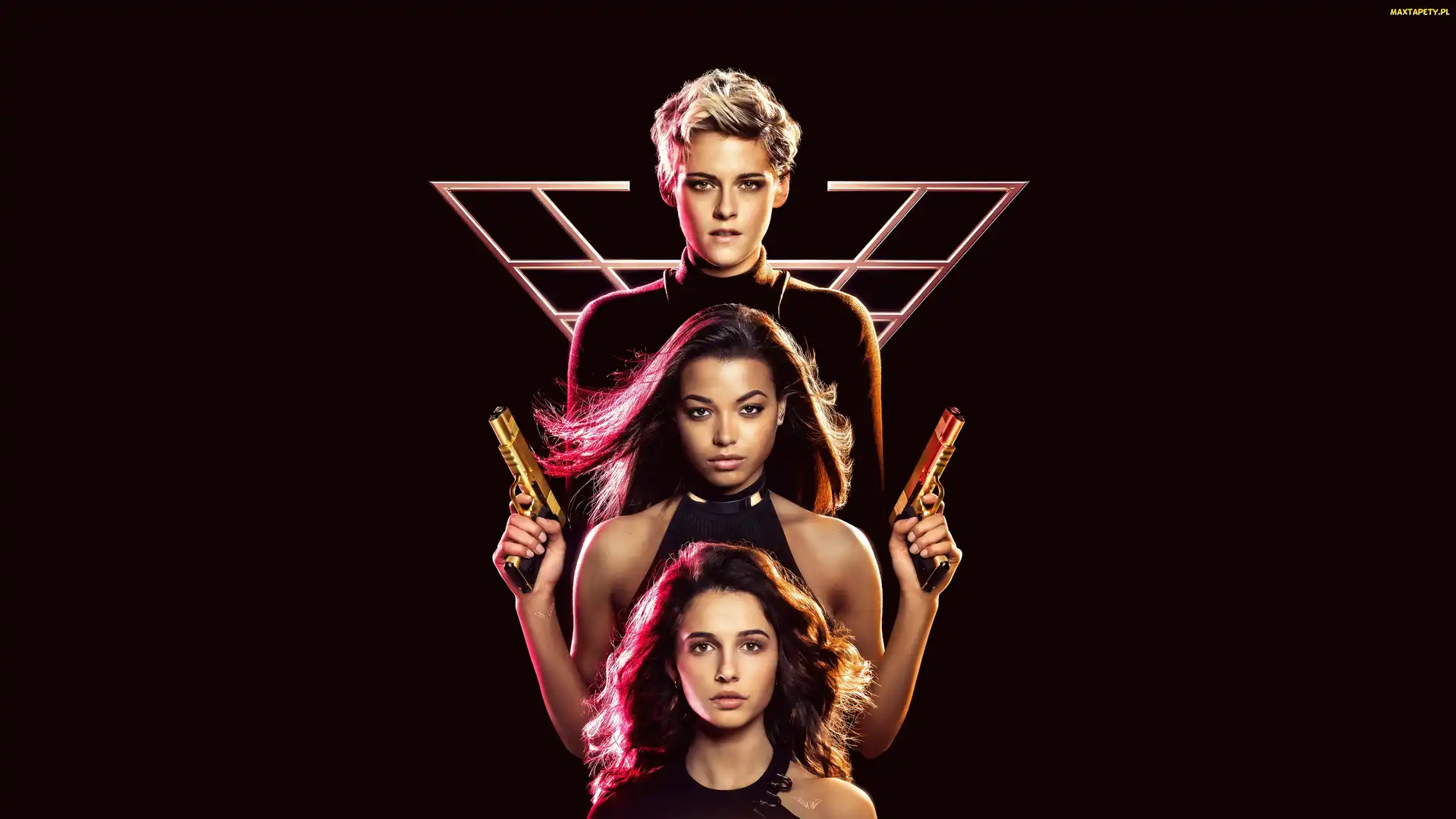 Ella Balinska, Kristen Stewart, Aniołki Charliego, Naomi Scott, Aktorki, Film, Charlies Angels