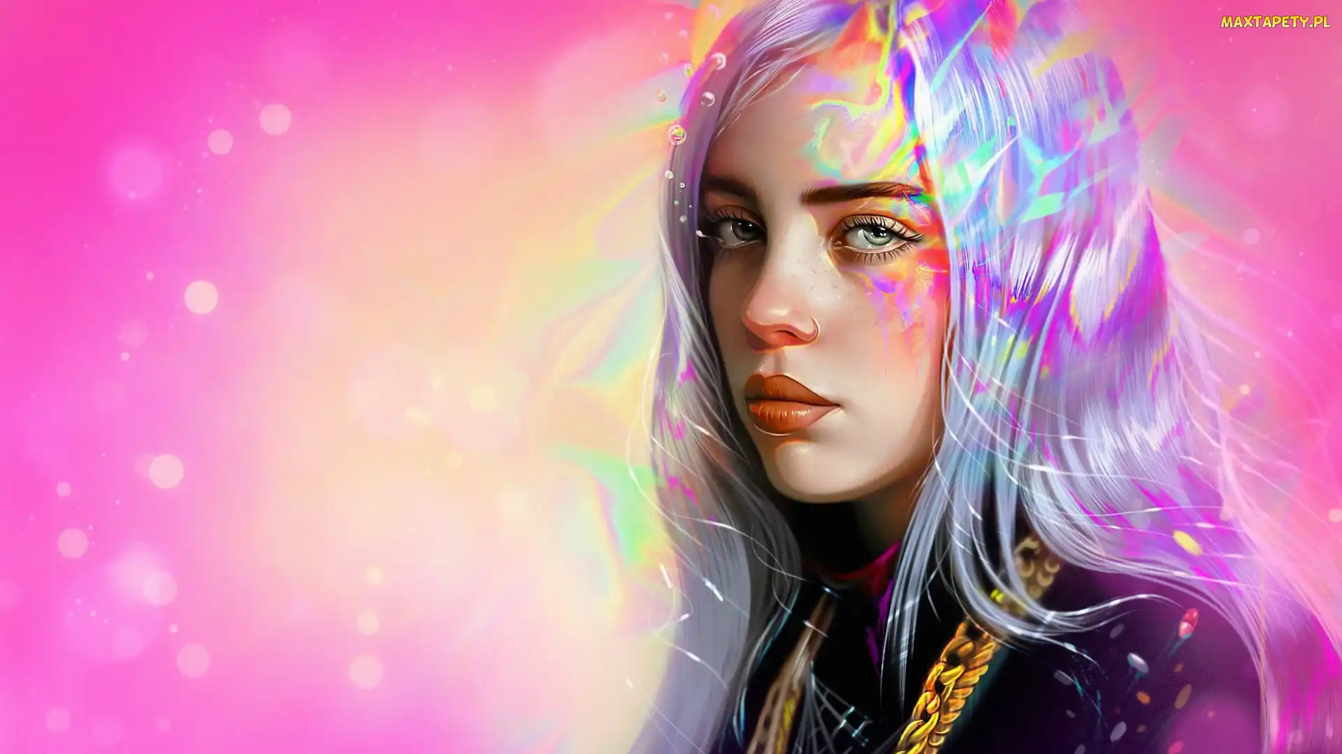 Billie Eilish, Piosenkarka, Grafika, Kobieta