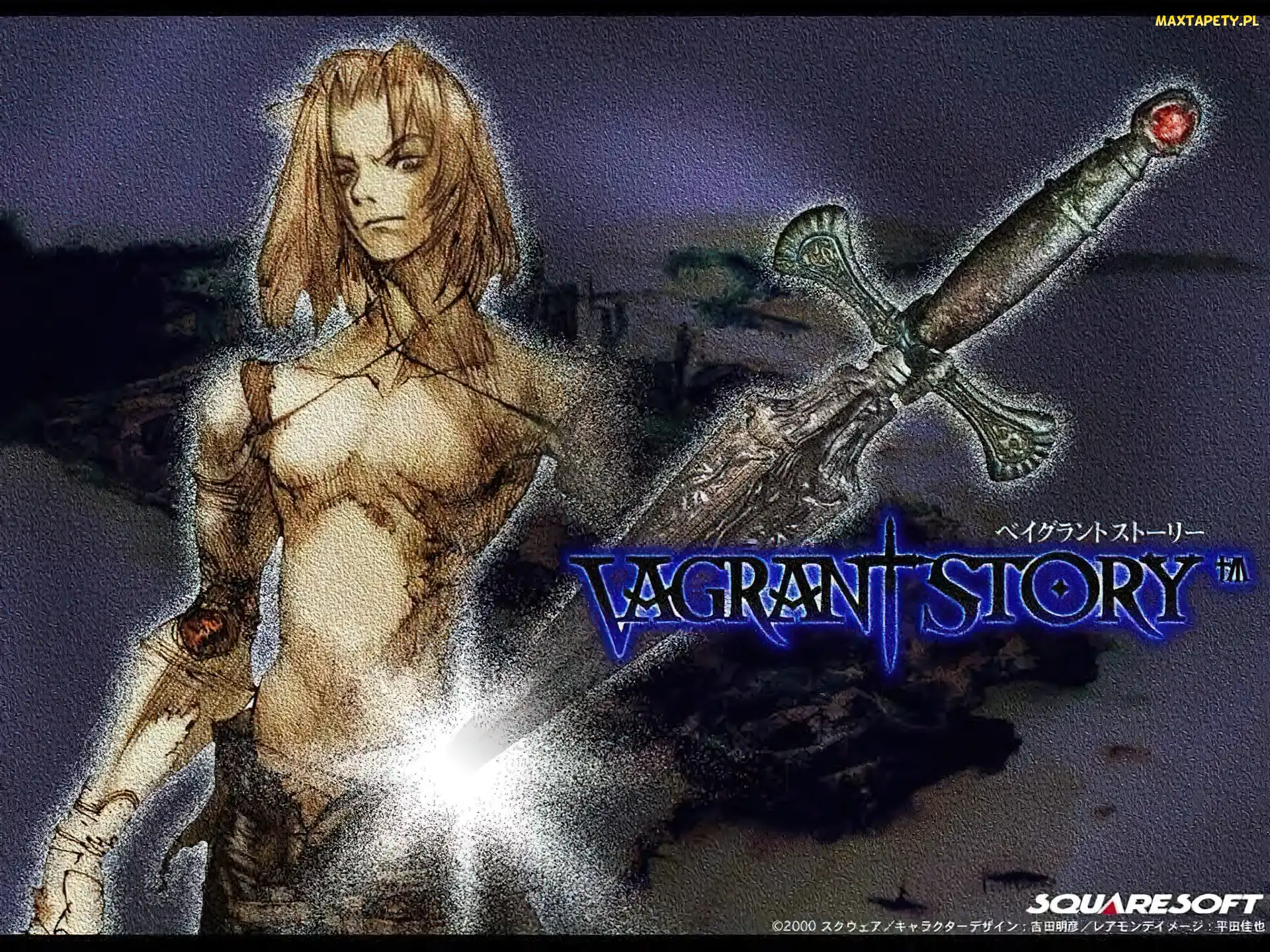 fantasy, miecz, Vagrant Story, kobieta