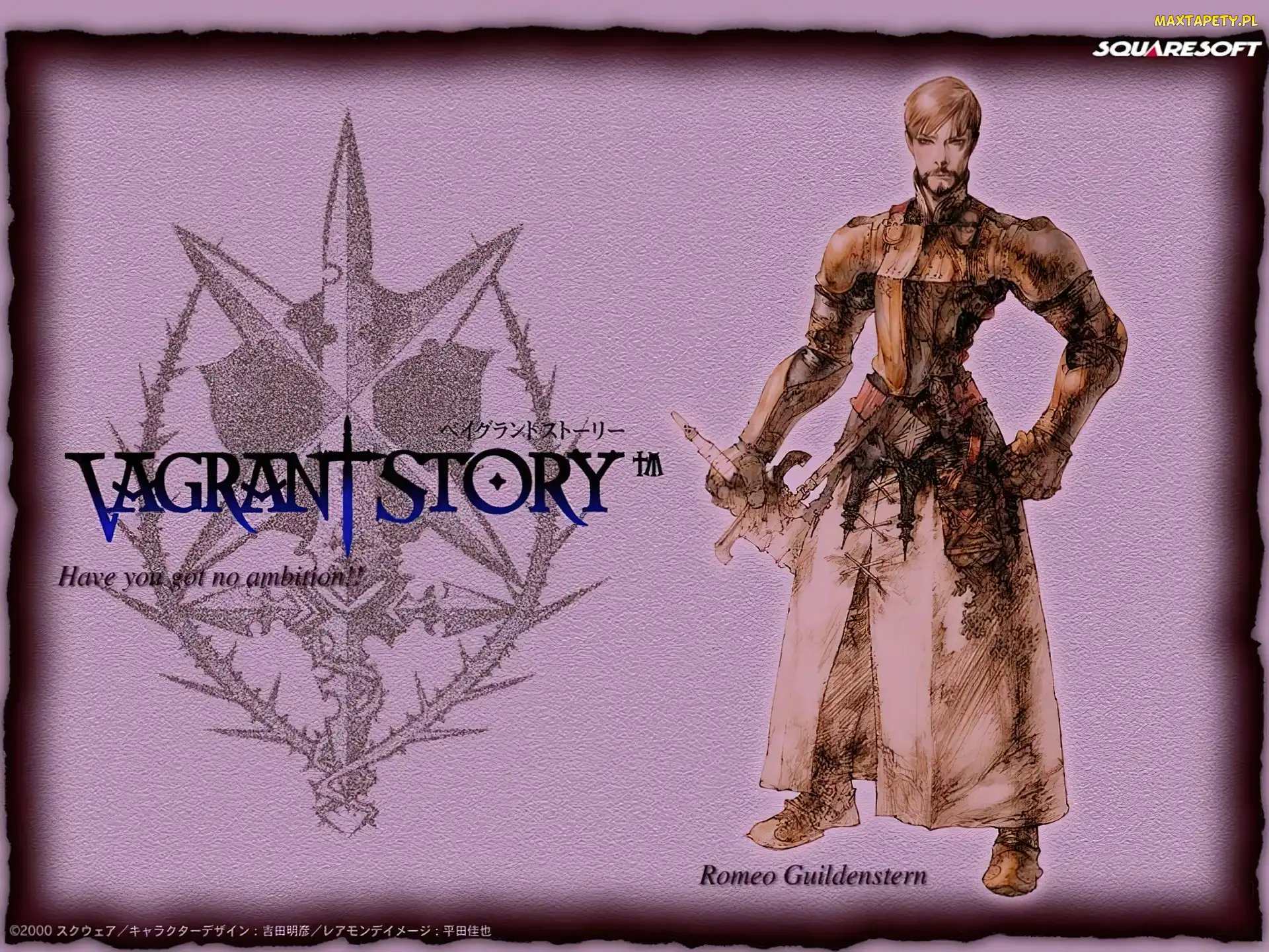 wojownik, fantasy, Vagrant Story, mężczyzna