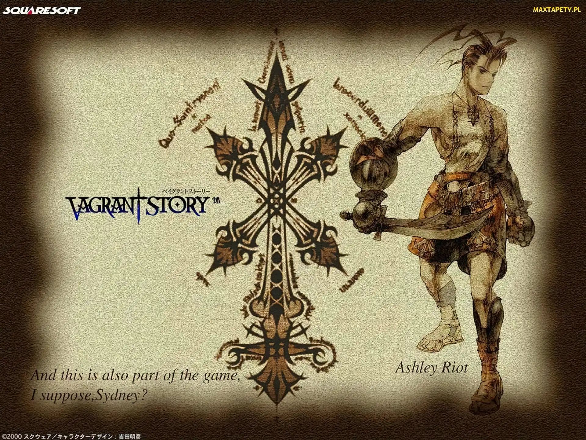 wojownik, fantasy, Vagrant Story, mężczyzna