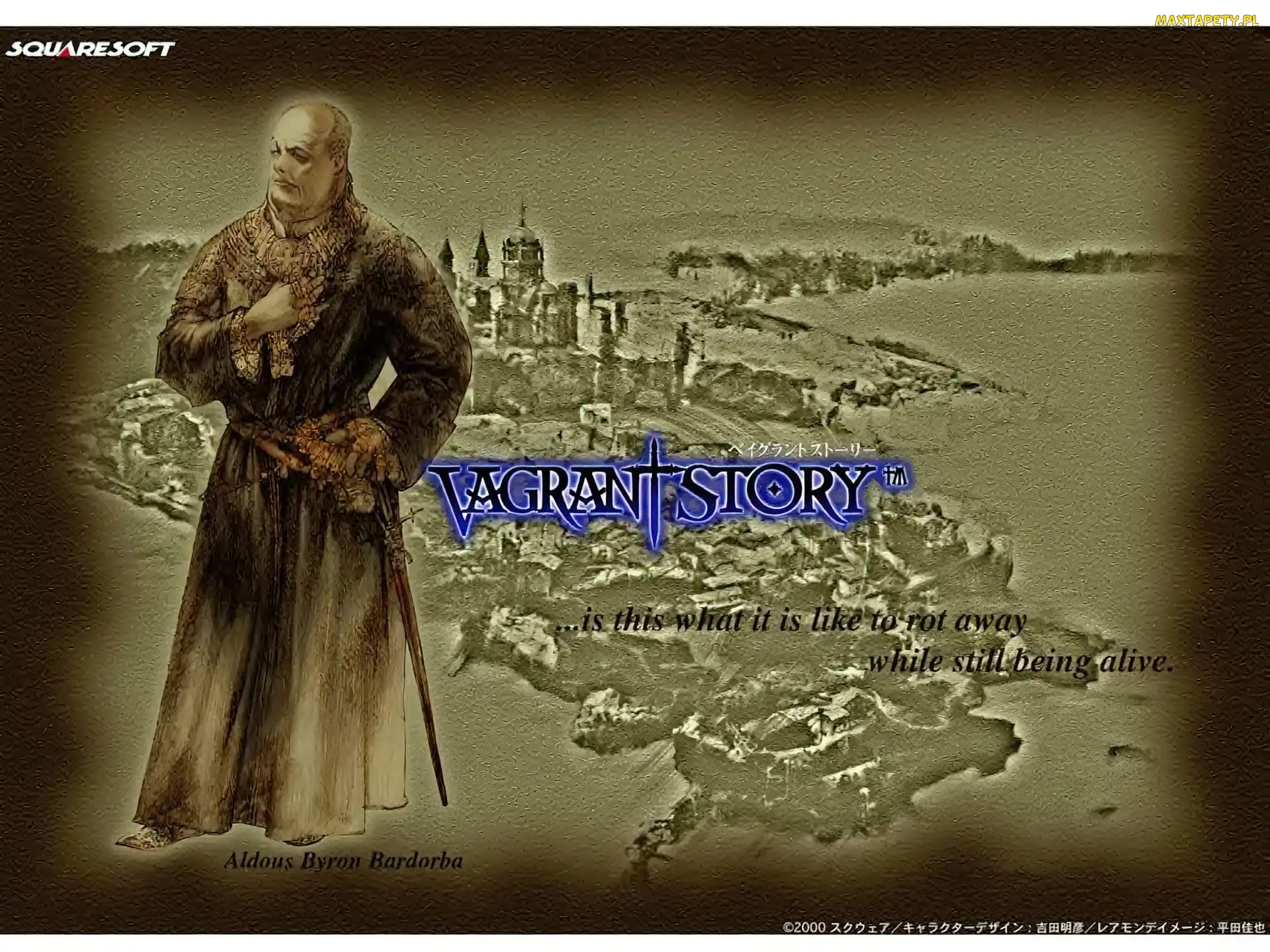 mnich, fantasy, Vagrant Story, mężczyzna