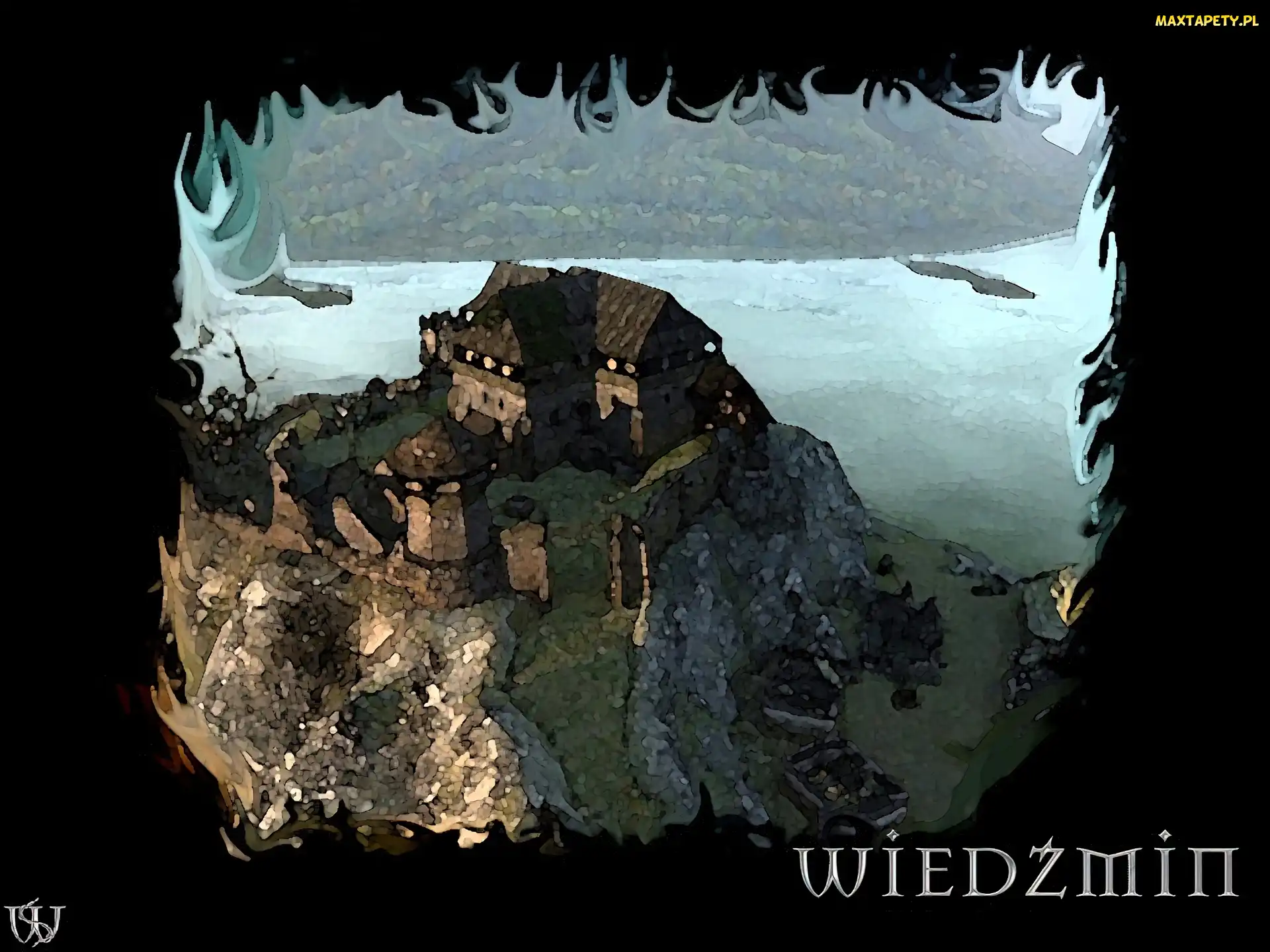 The Witcher, twierdza, góra