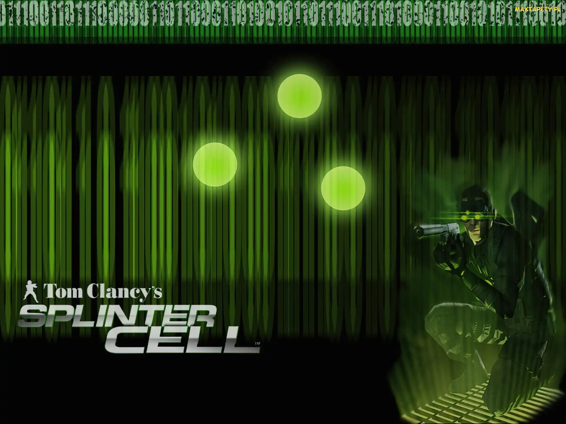 mężczyzna, Splinter Cell, broń