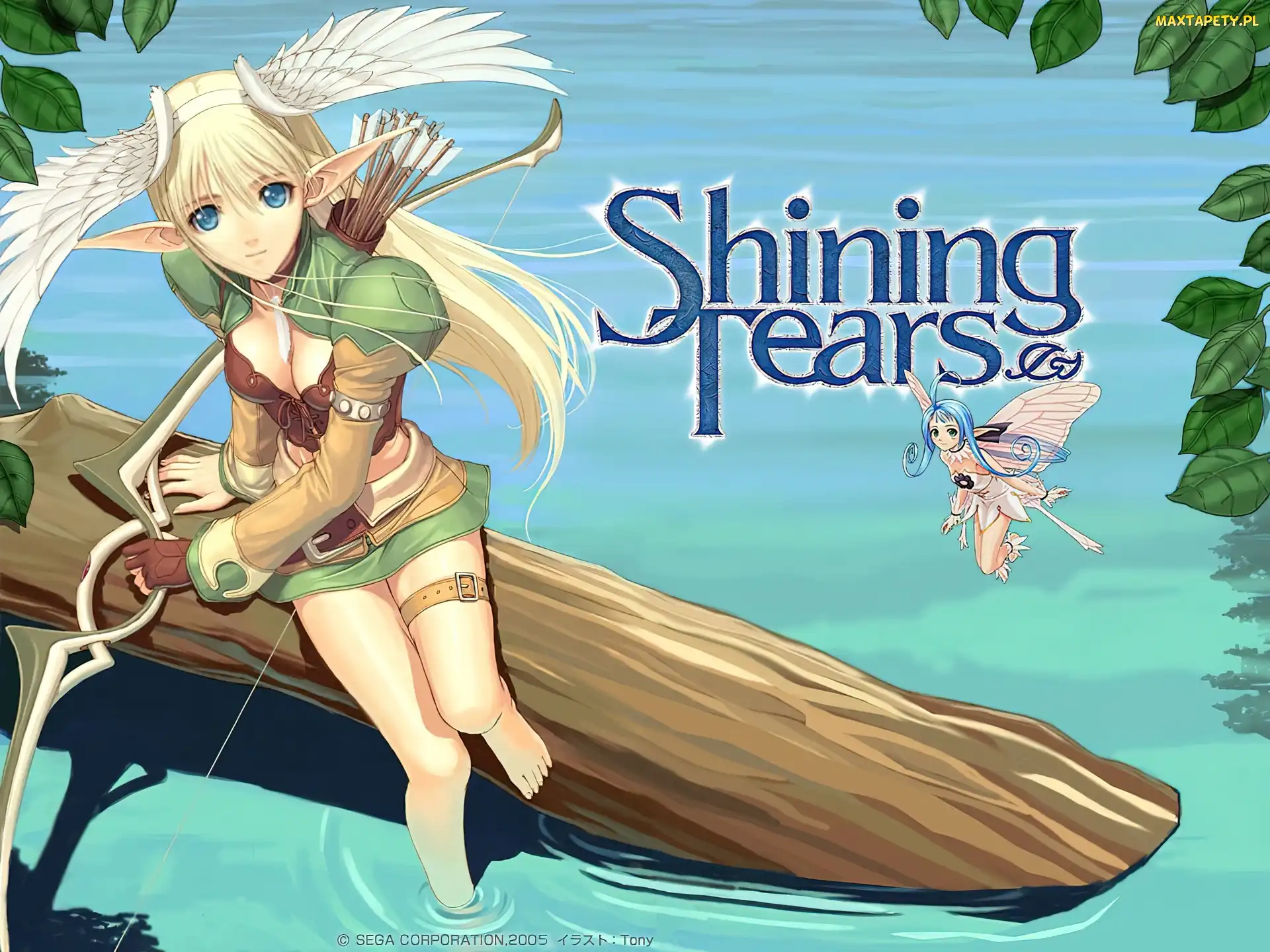 Shining Tears, strzała, kobieta, elf, postać