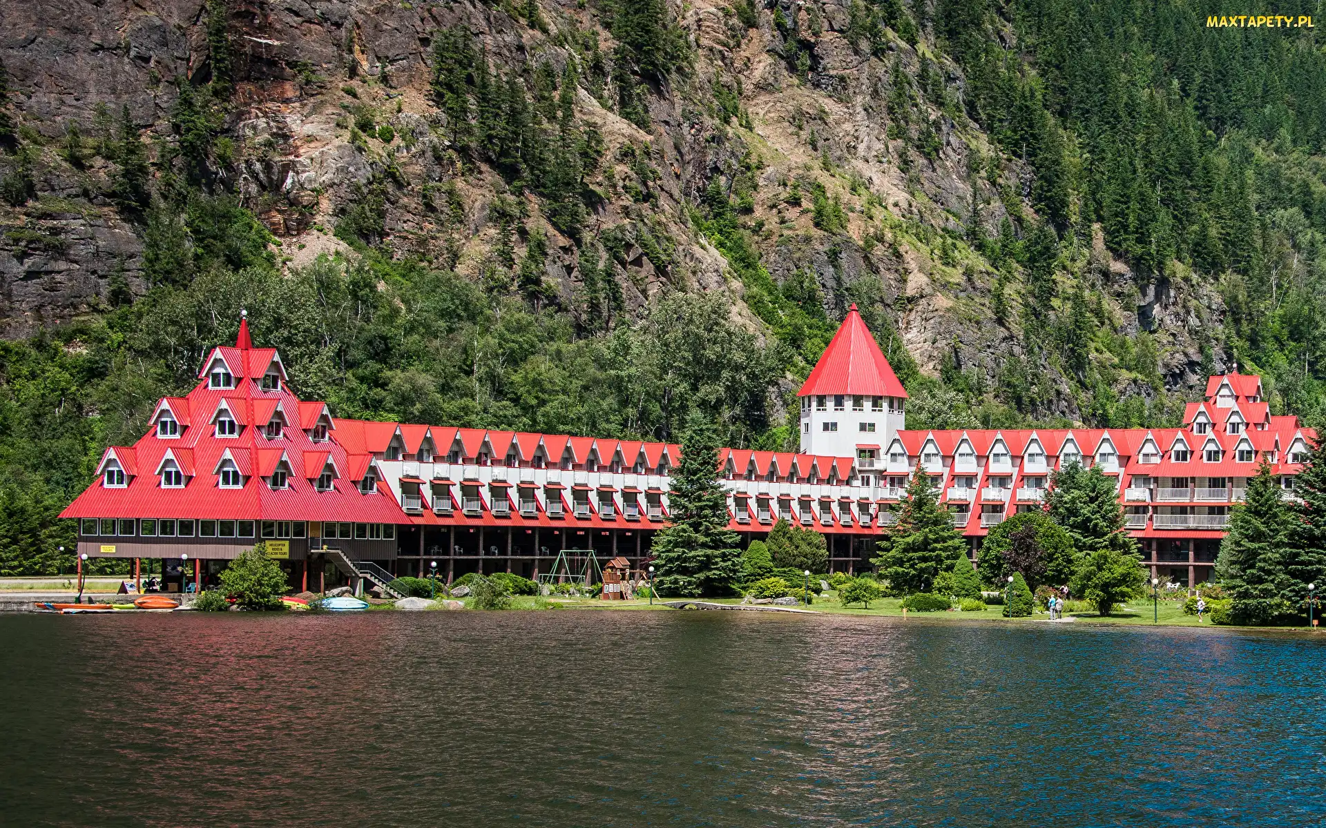 Three Valley Lake Chateau, Kanada, Prowincja Kolumbia Brytyjska, Revelstoke, Hotel