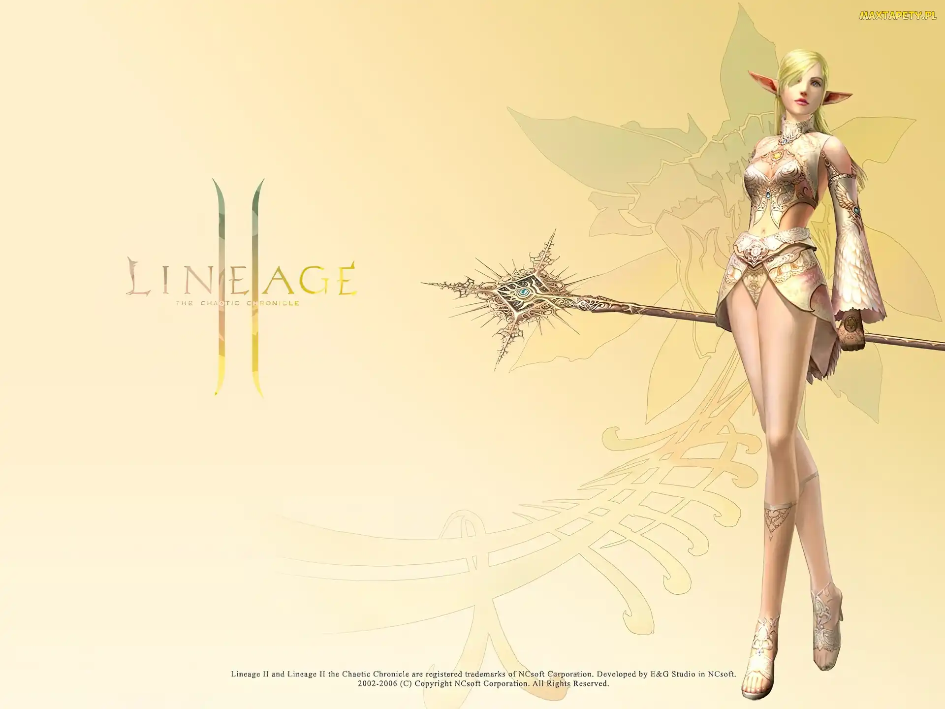 postacie, elf, wojownik, kobieta, Lineage 2