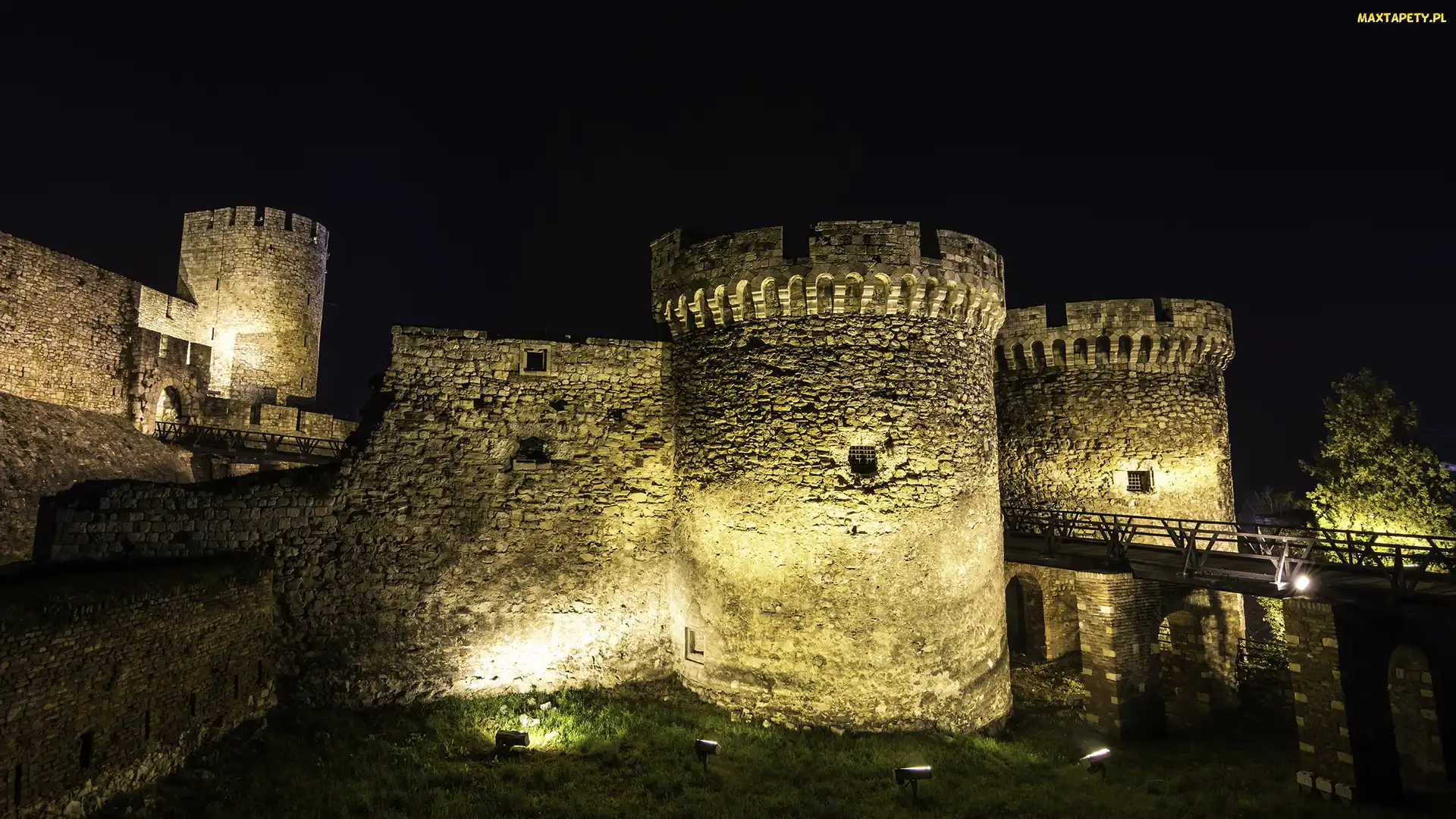 Serbia, Belgrad, Twierdza, Fortyfikacje, Kalemegdan, Wieże