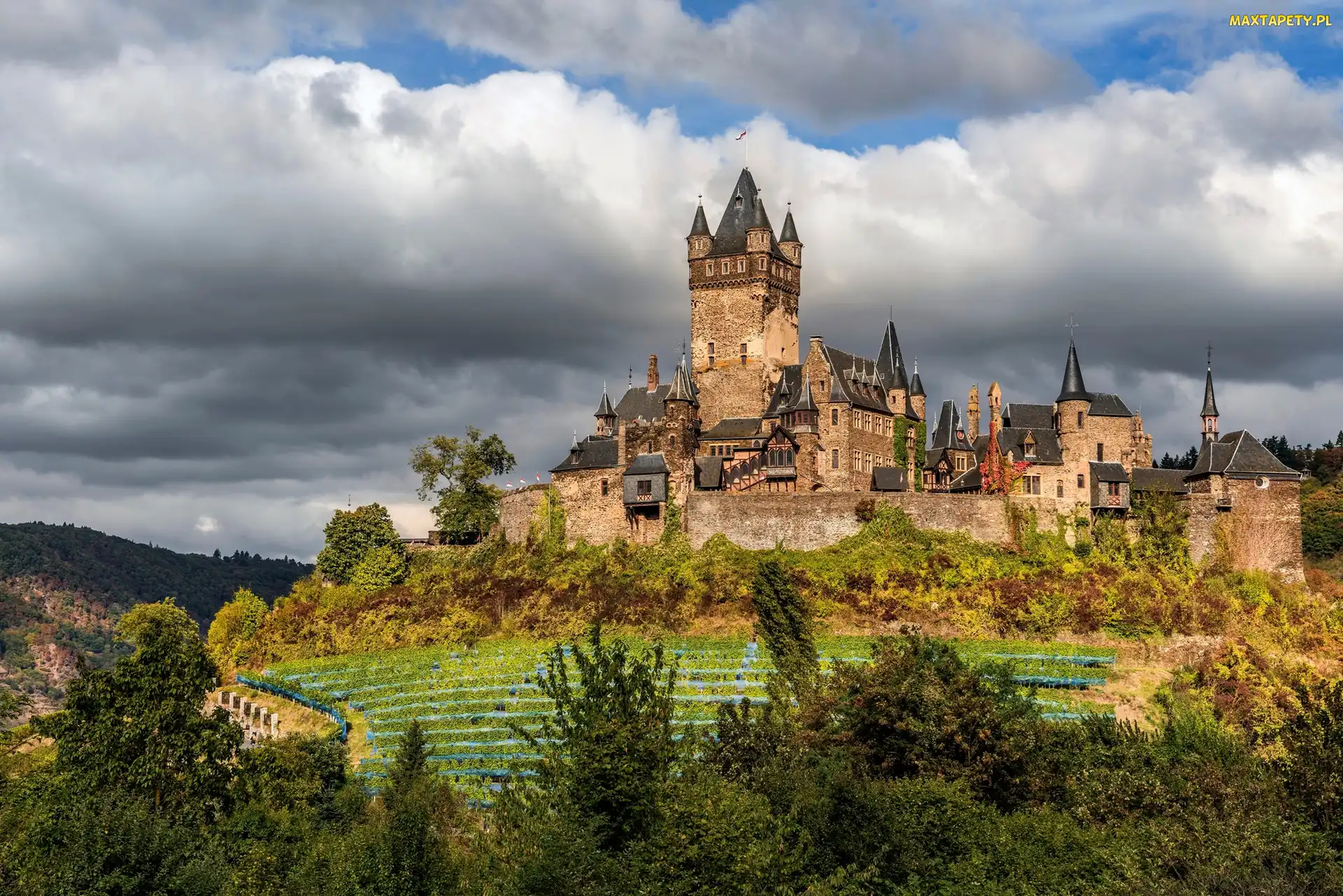Zamek Reichsburg, Niemcy Reichsburg, Gmina Cochem
