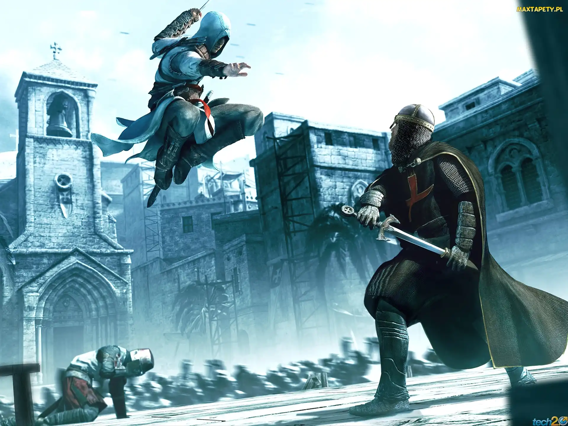 sztylet, miecz, postać, Assassins Creed, mężczyzna, zbroja