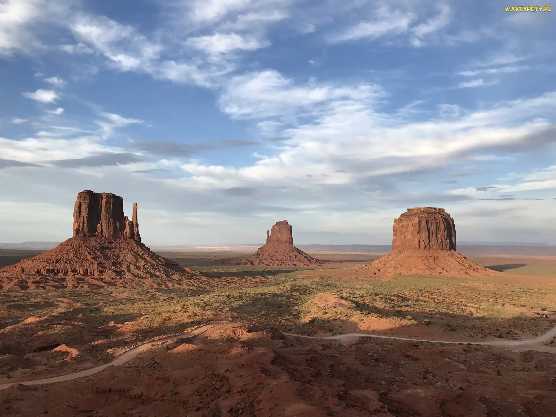 Stany Zjednoczone, Stan Utah, Region Monument Valley, Wyżyna Kolorado, Dolina Pomników, Skały