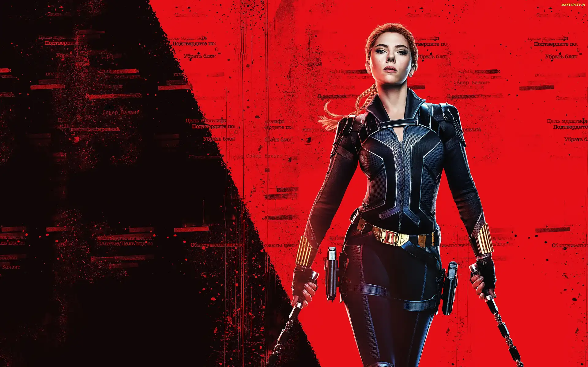 Black Widow, Scarlett Johansson, Aktorka, Czarna wdowa, Film
