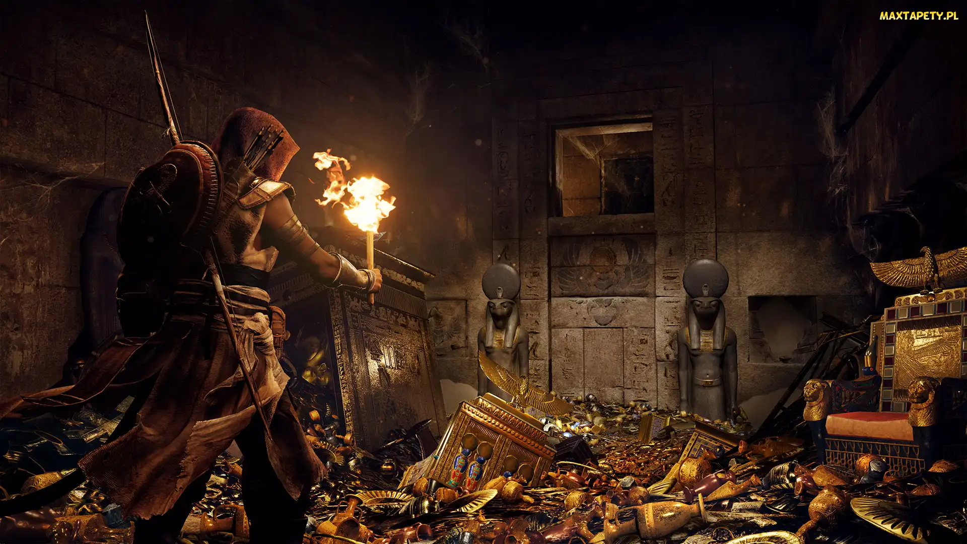 Assassins Creed Origins, Grobowiec, Bayek, Postać, Gra