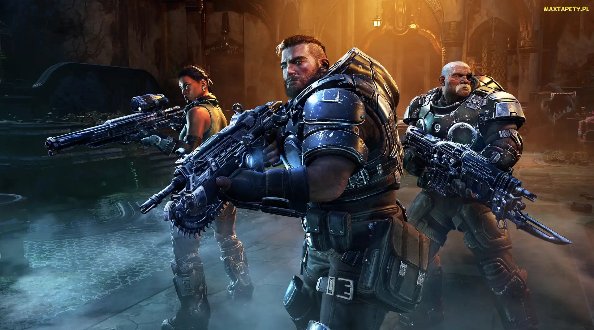 Gra, Mężczyźni, Kobieta, Gears Tactics