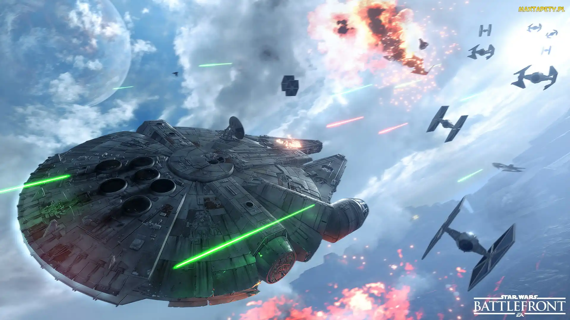 Star Wars Battlefront, Statek kosmiczny, Gra