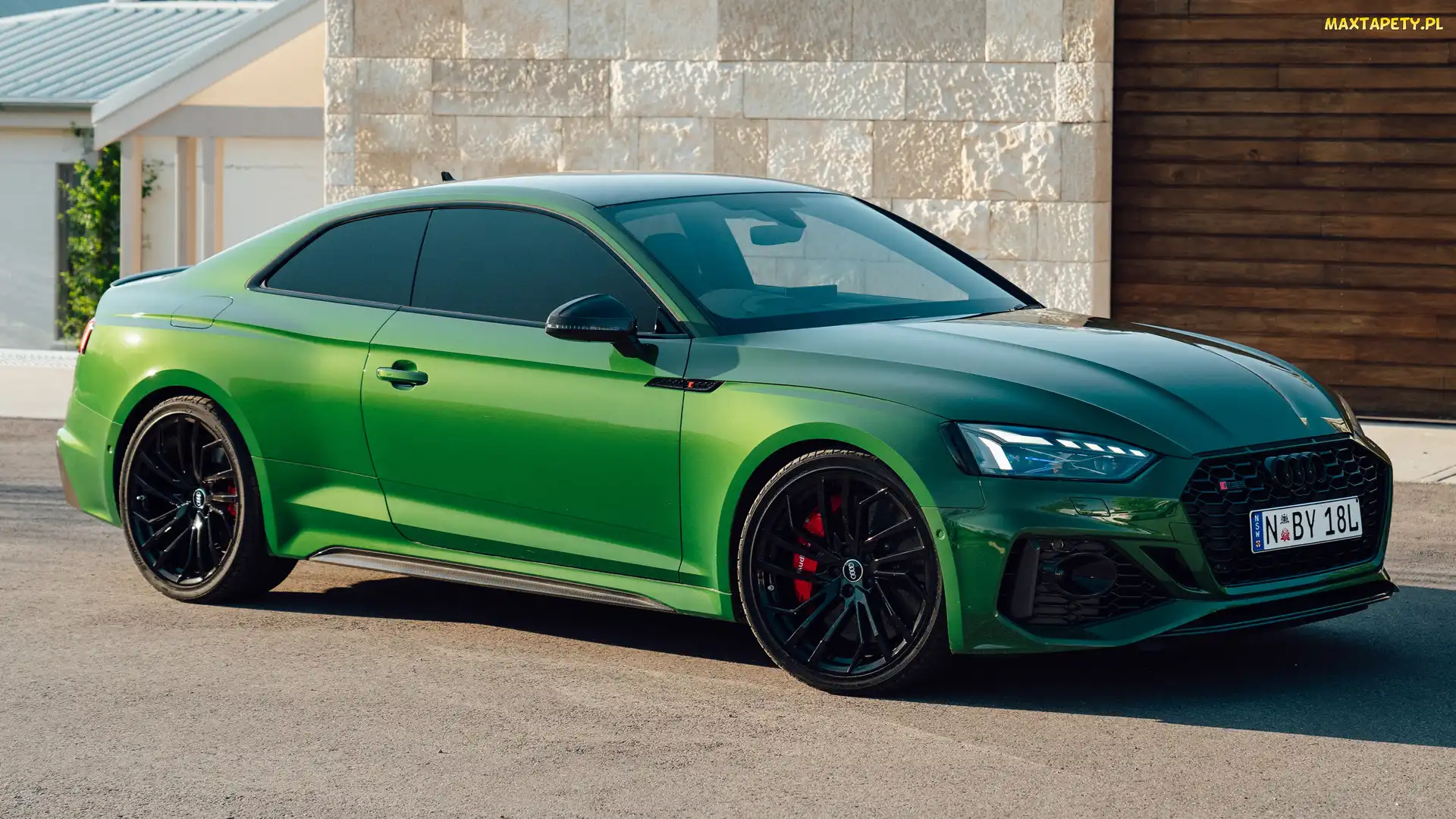 Audi RS5 Coupe, Bok, Zielone