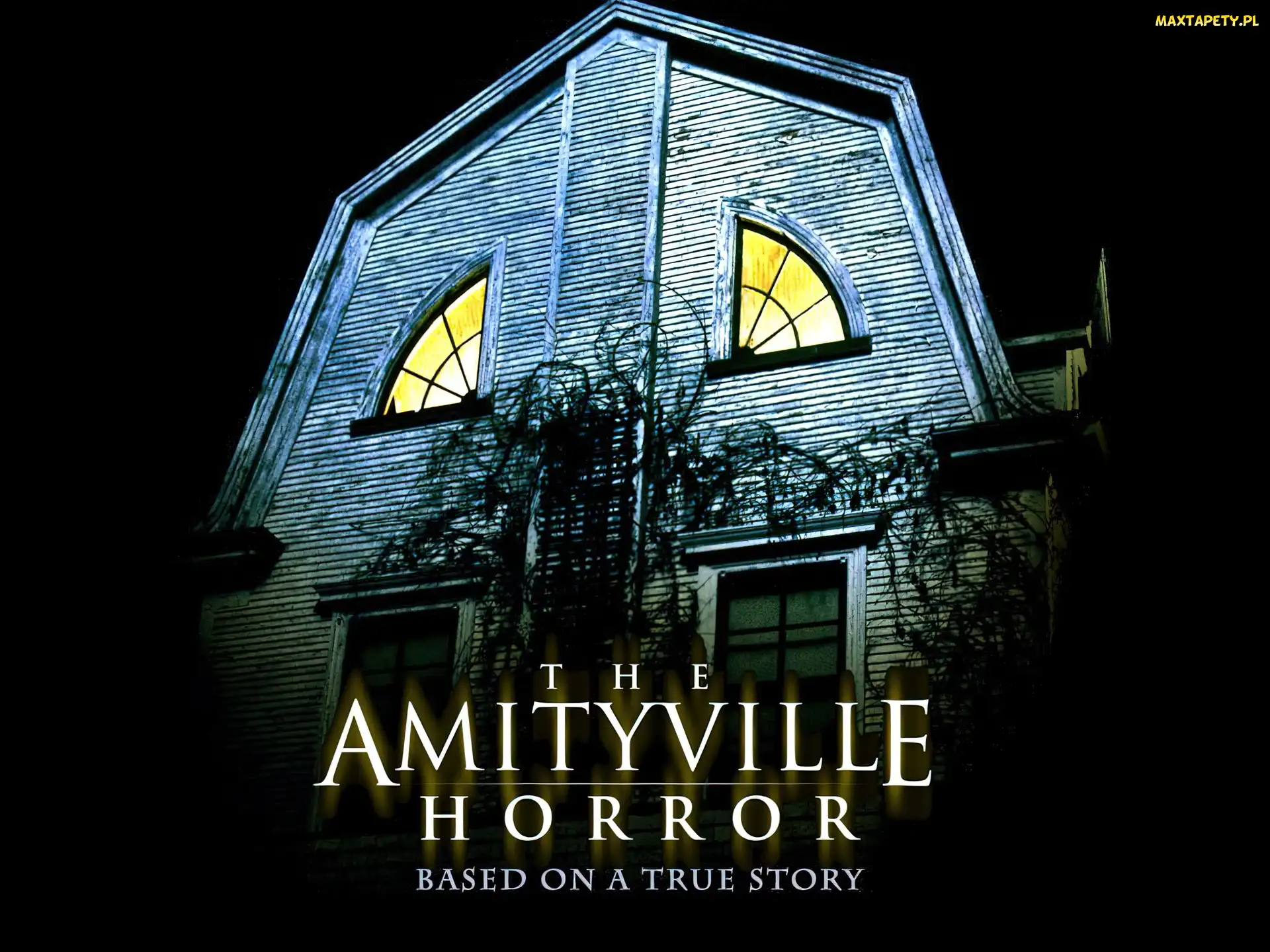 napis, noc, The Amityville Horror, dom