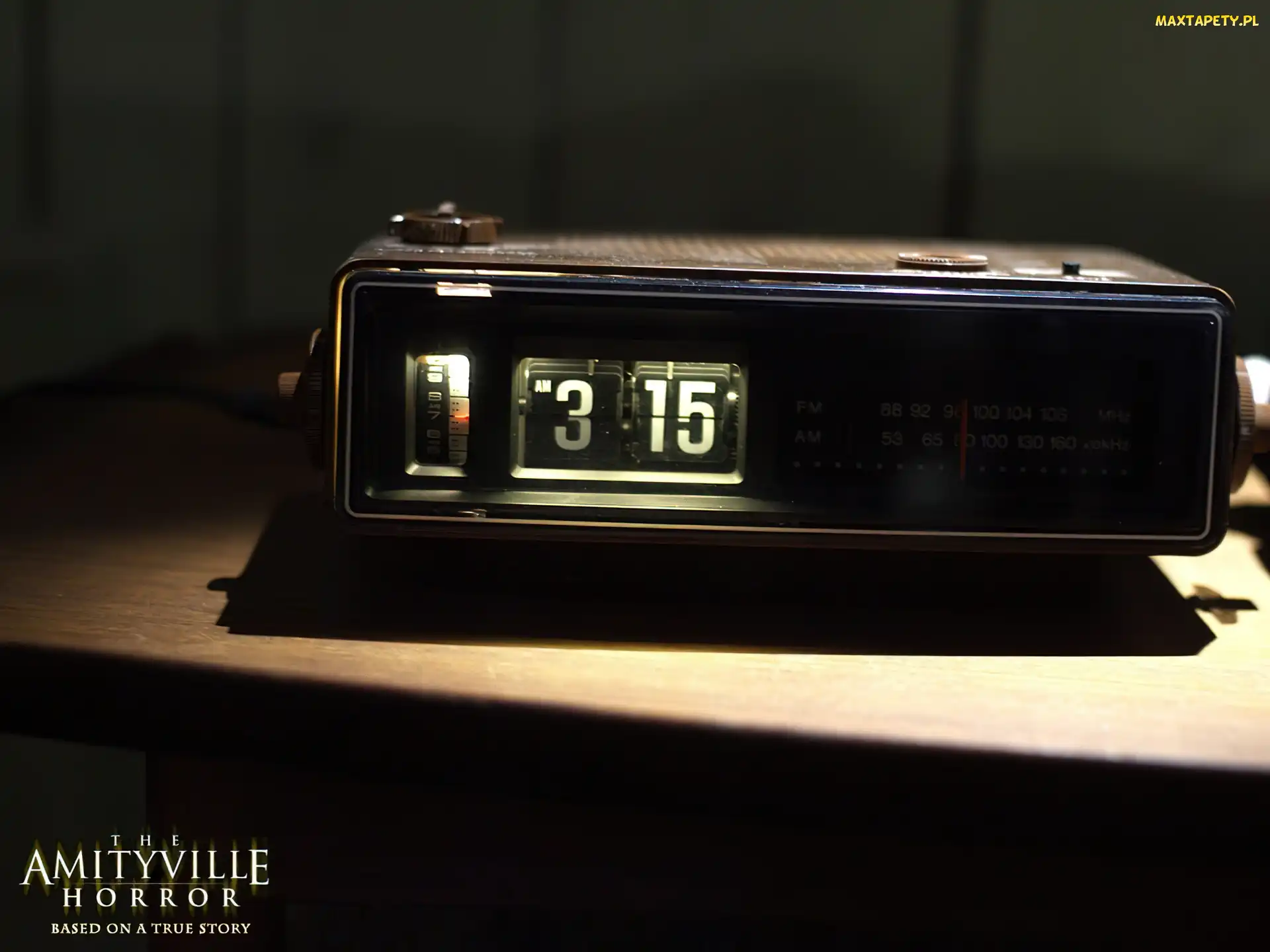 radio, stolik, godzina, budzik, The Amityville Horror