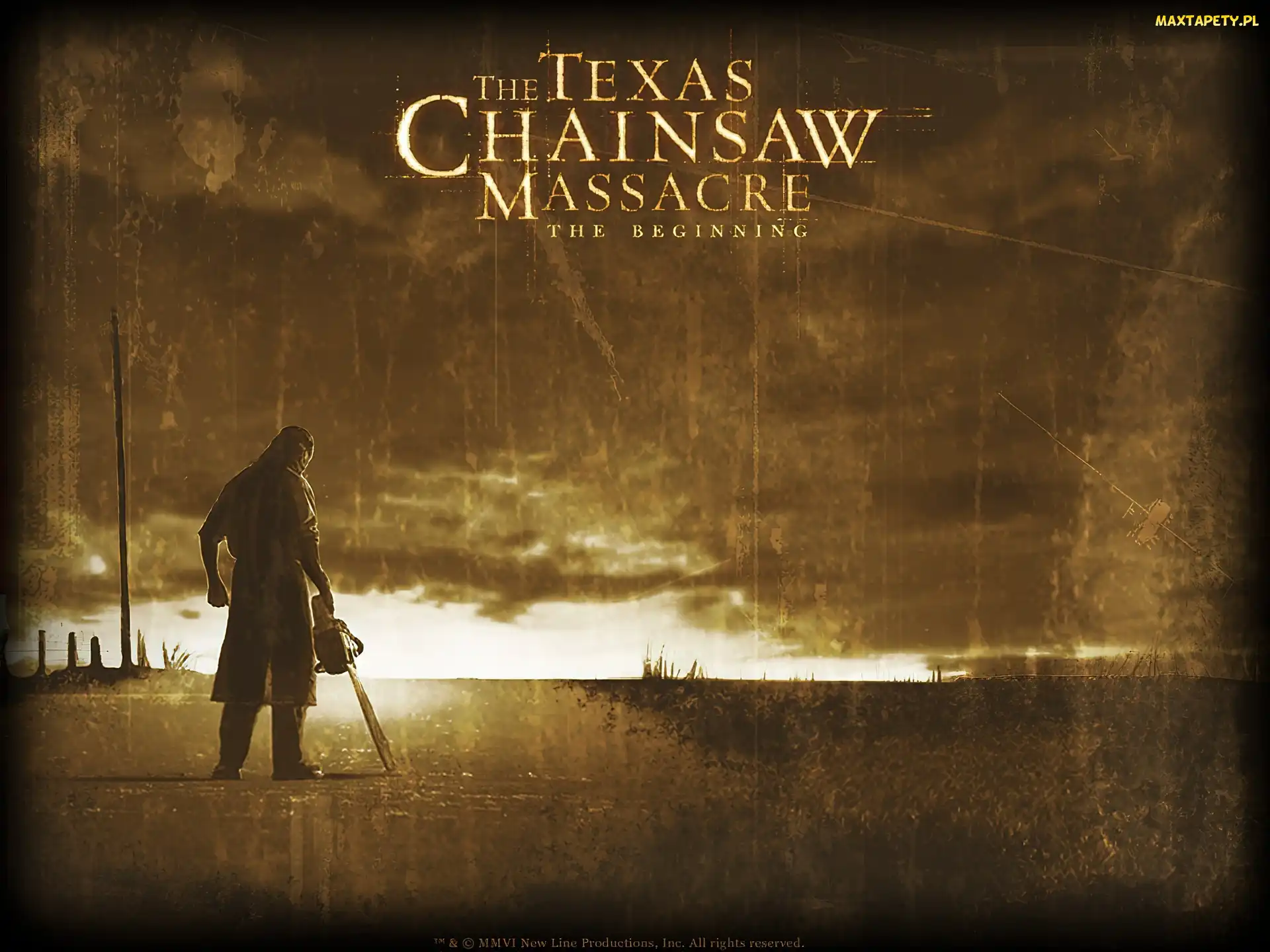 droga, człowiek, Texas Chainsaw Massacre The Beginning, piła łańcuchowa