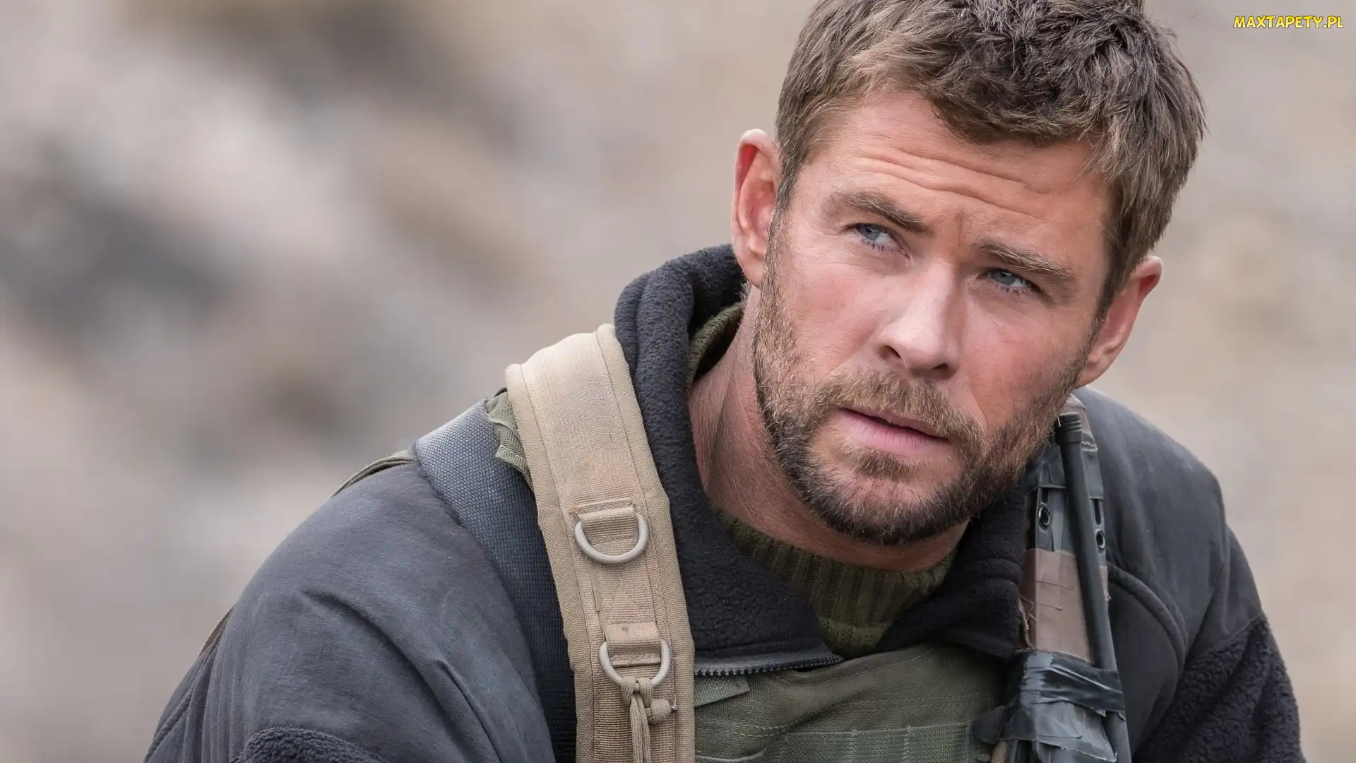 Postać, Chris Hemsworth, Dwunastu odważnych, Kapitan Mitch Nelson, Aktor, Film, 12 Strong