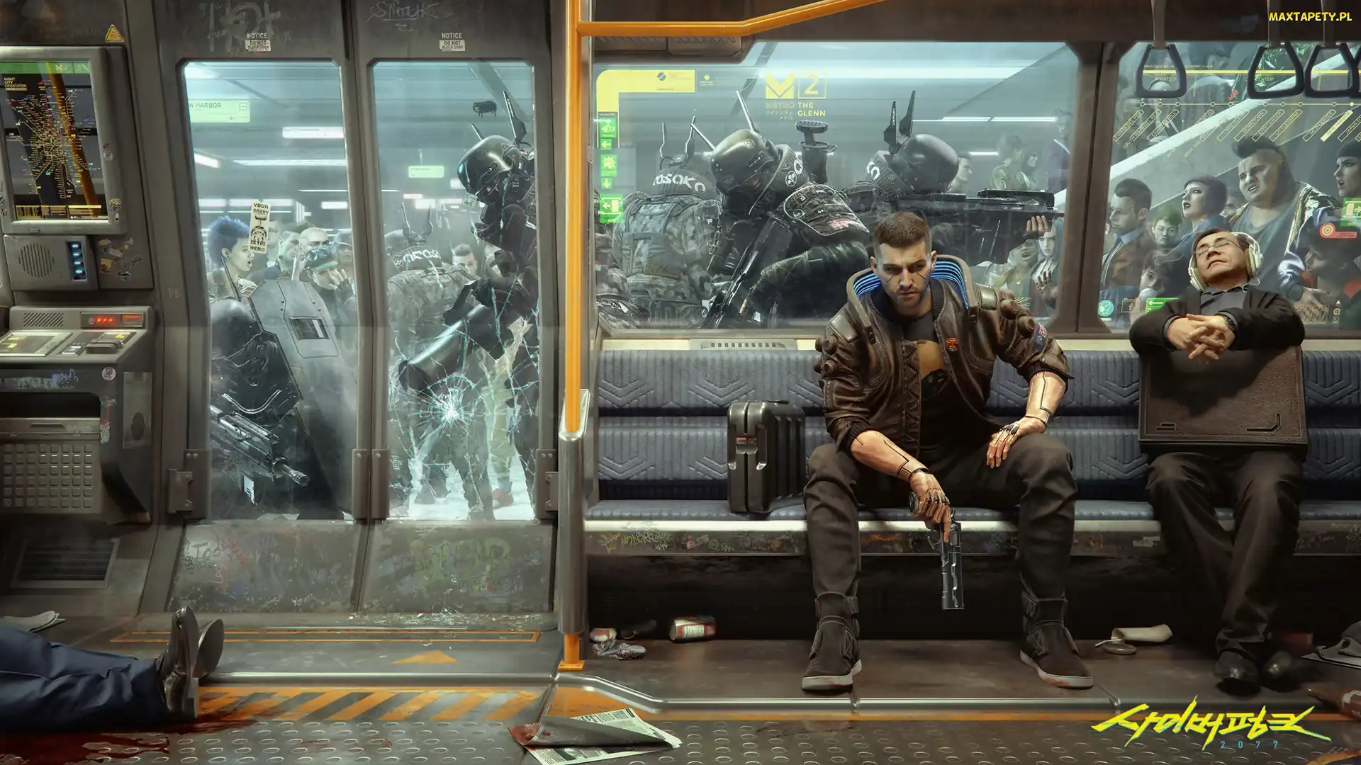 Metro, Postacie, Gra, Cyberpunk 2077