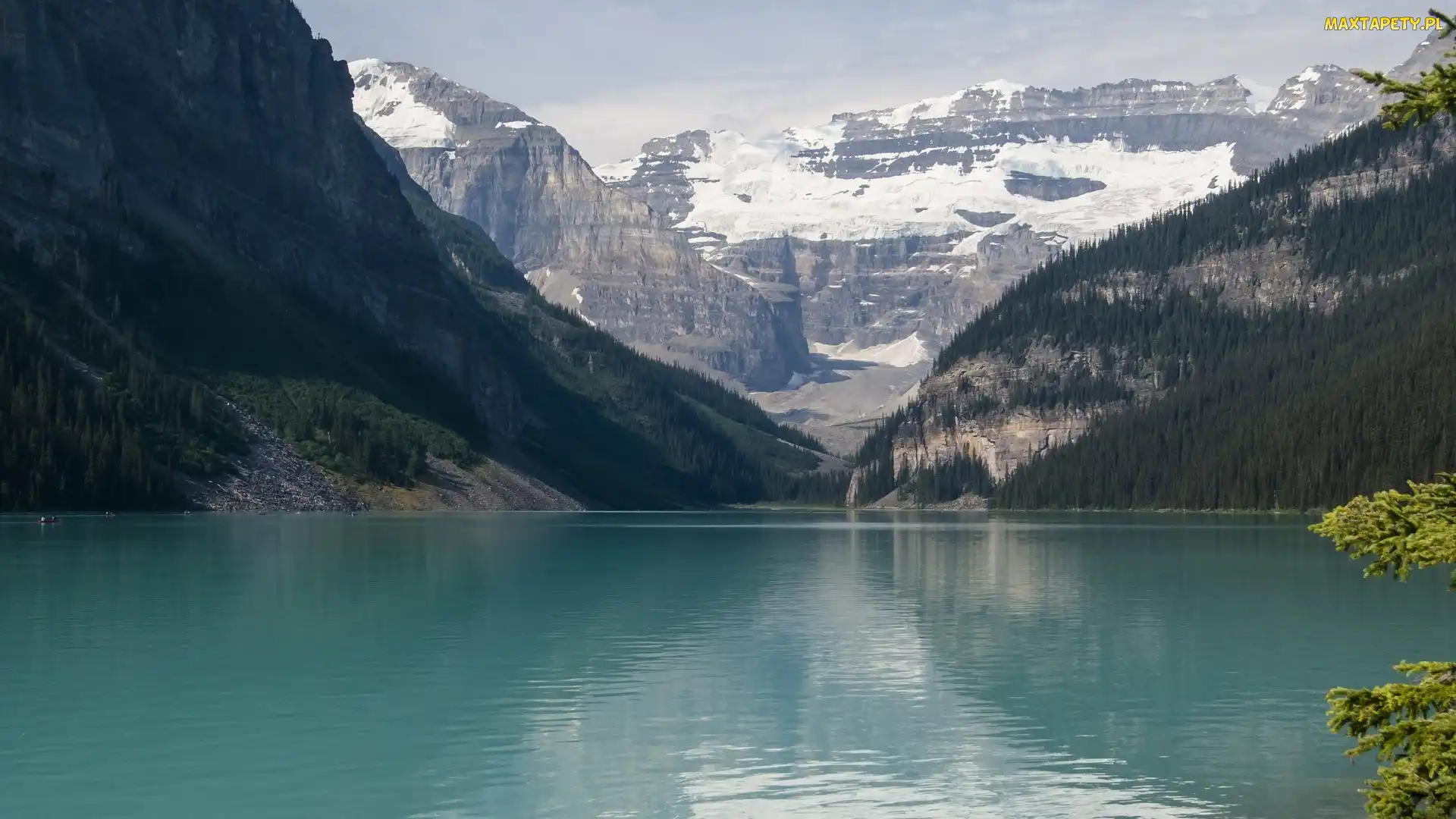 Louise Lake, Kanada, Park Narodowy Banff, Góry, Jezioro