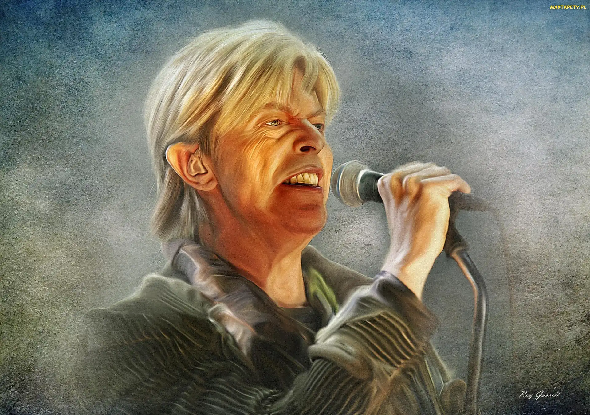 Mężczyzna, Grafika, David Bowie, Piosenkarz, Muzyka