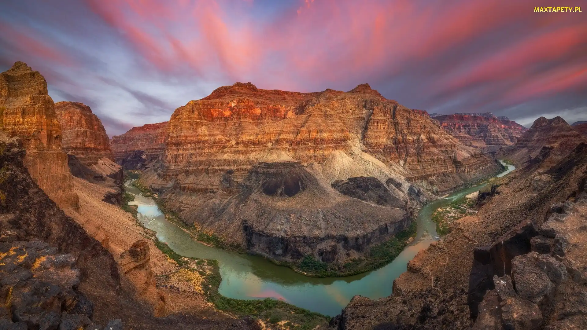 Wielki Kanion Kolorado, Stany Zjednoczone, Rzeka Kolorado, Grand Canyon, Park Narodowy Wielkiego Kanionu