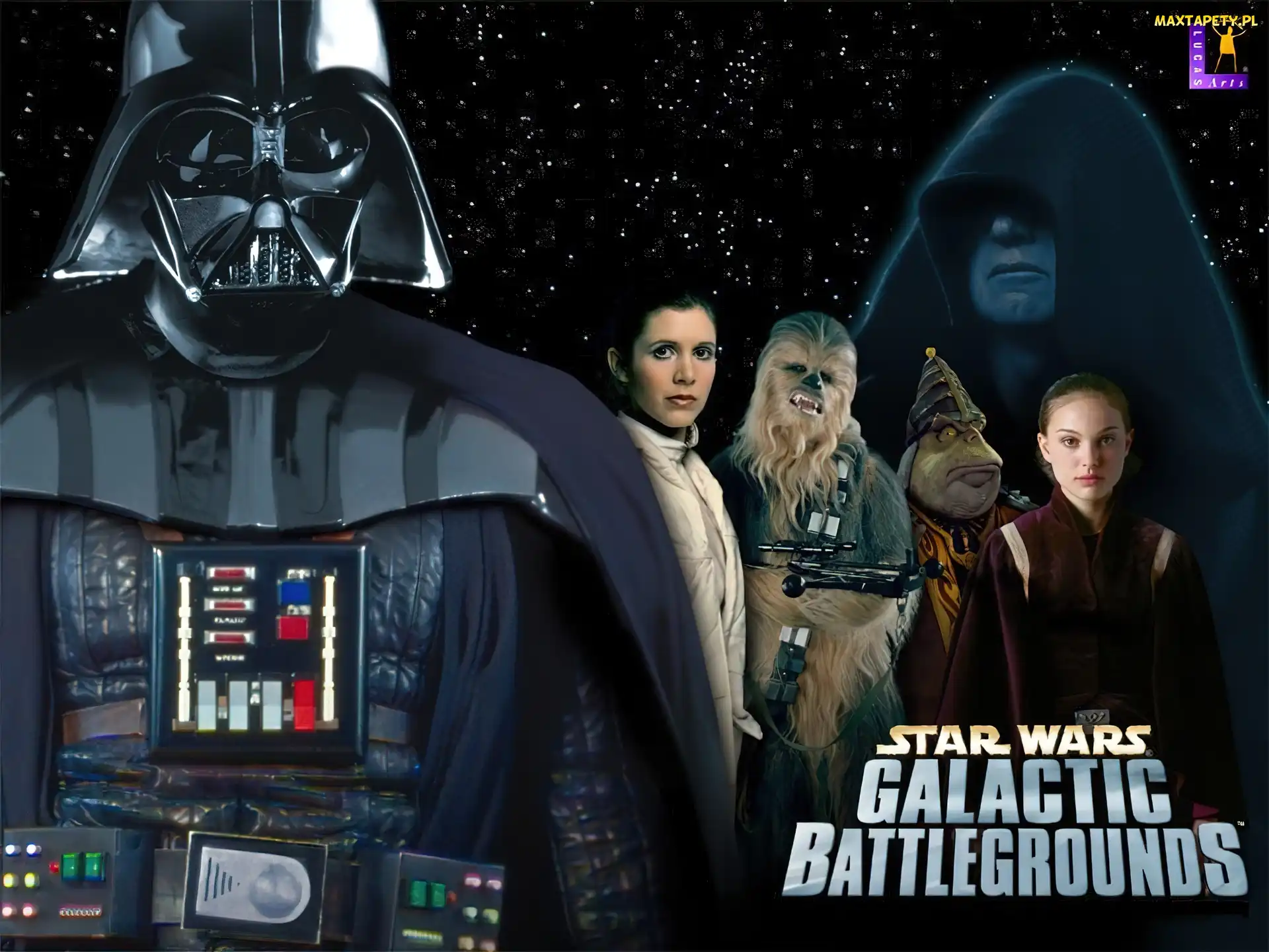 maska, małpa, kaptur, postacie, Star Wars