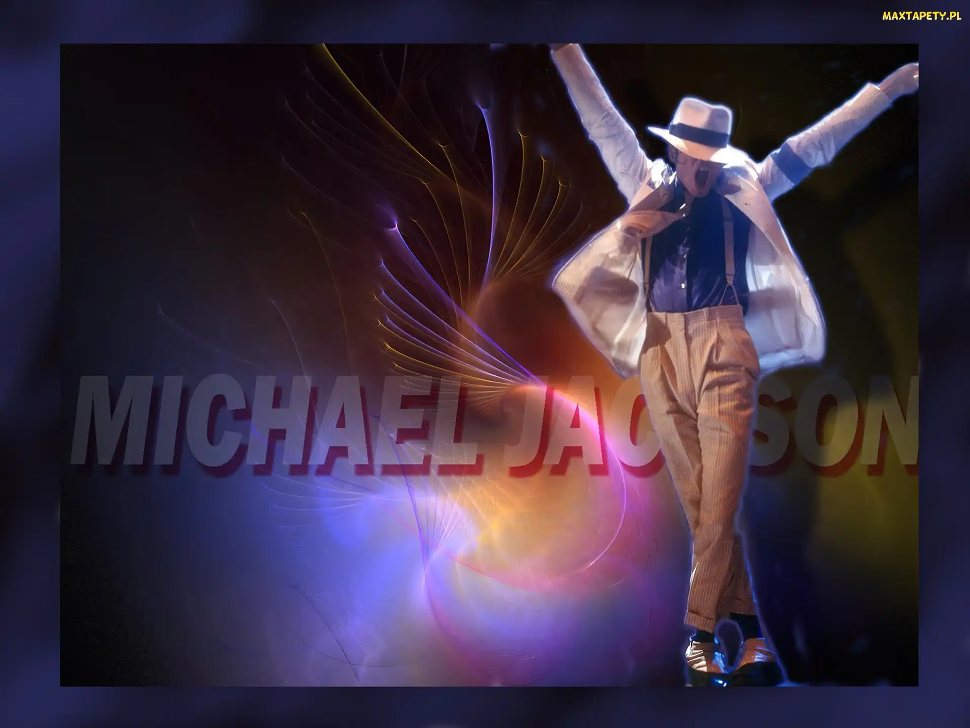 Biały, Garnitur, Michael Jackson