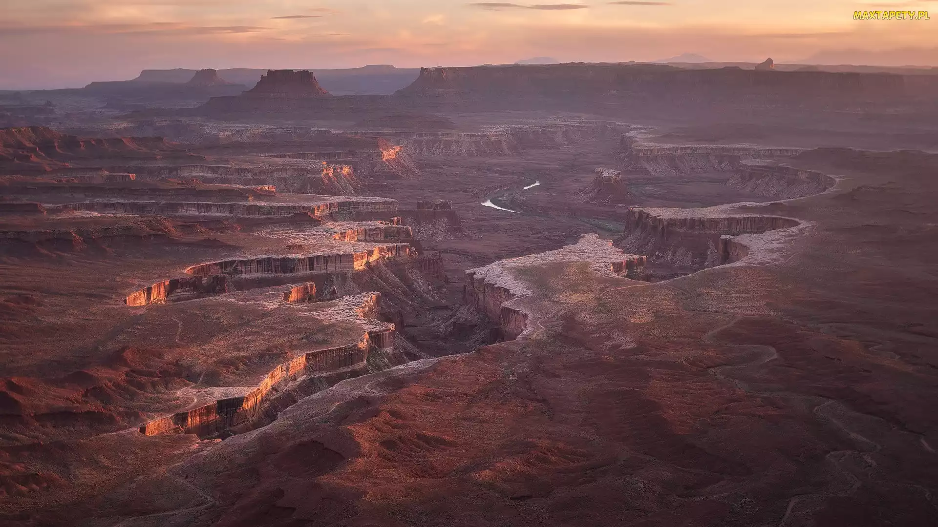 Kanion, Stany Zjednoczone, Utah, Skały, Park Narodowy Canyonlands